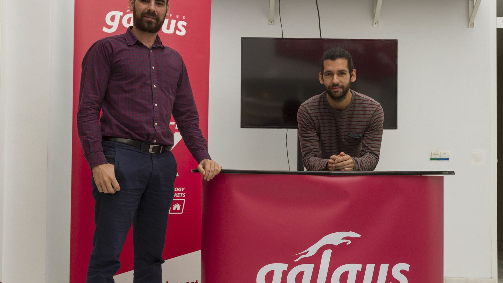 Los impulsores José González y José Antonio Delgado