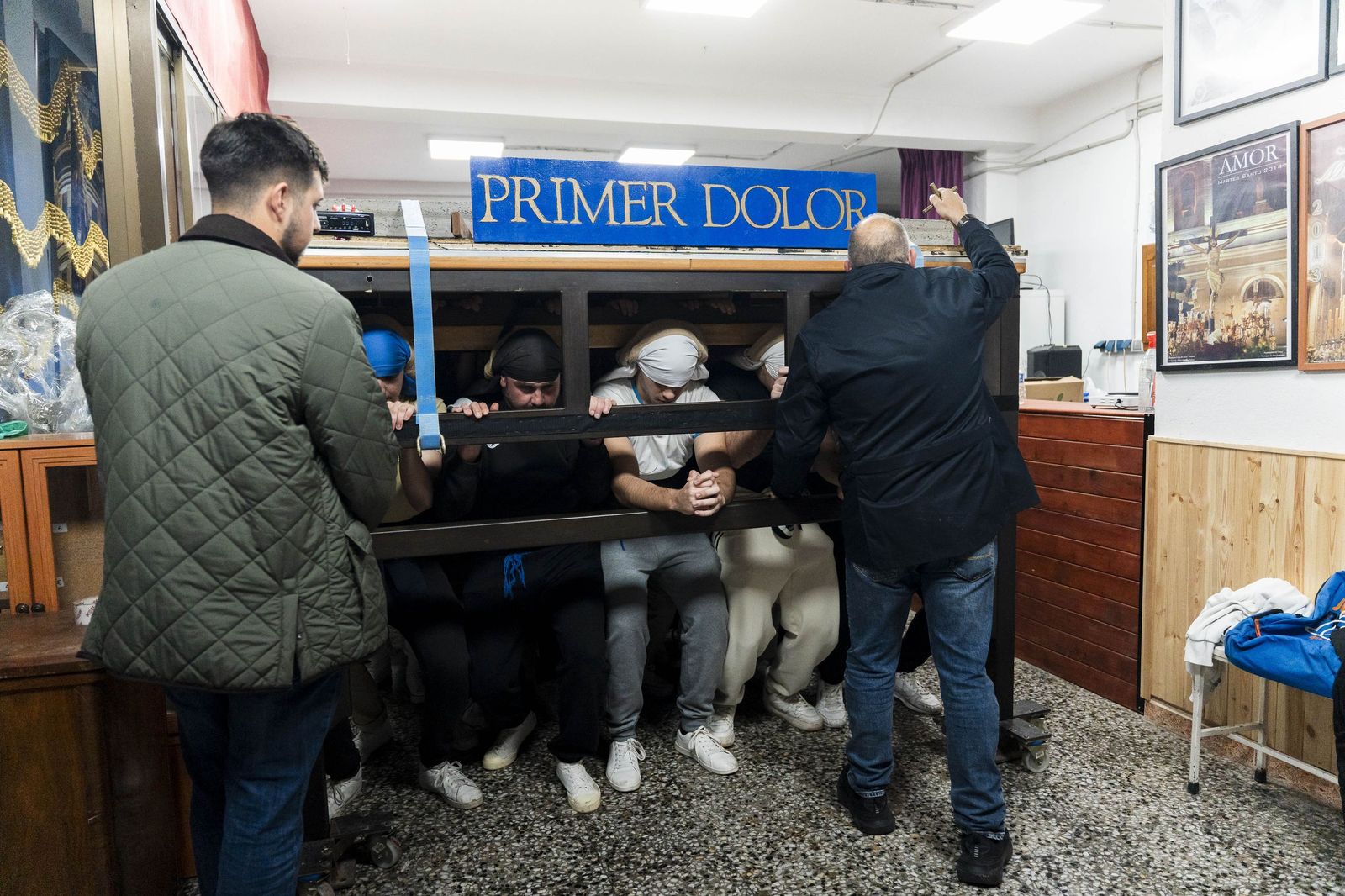 Ensayo de la Hermandad del Amor de Almería