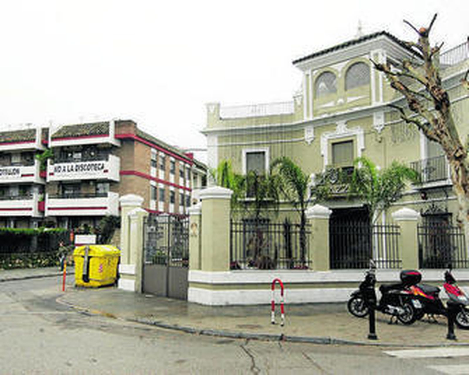Exterior de la discoteca Palazzio.