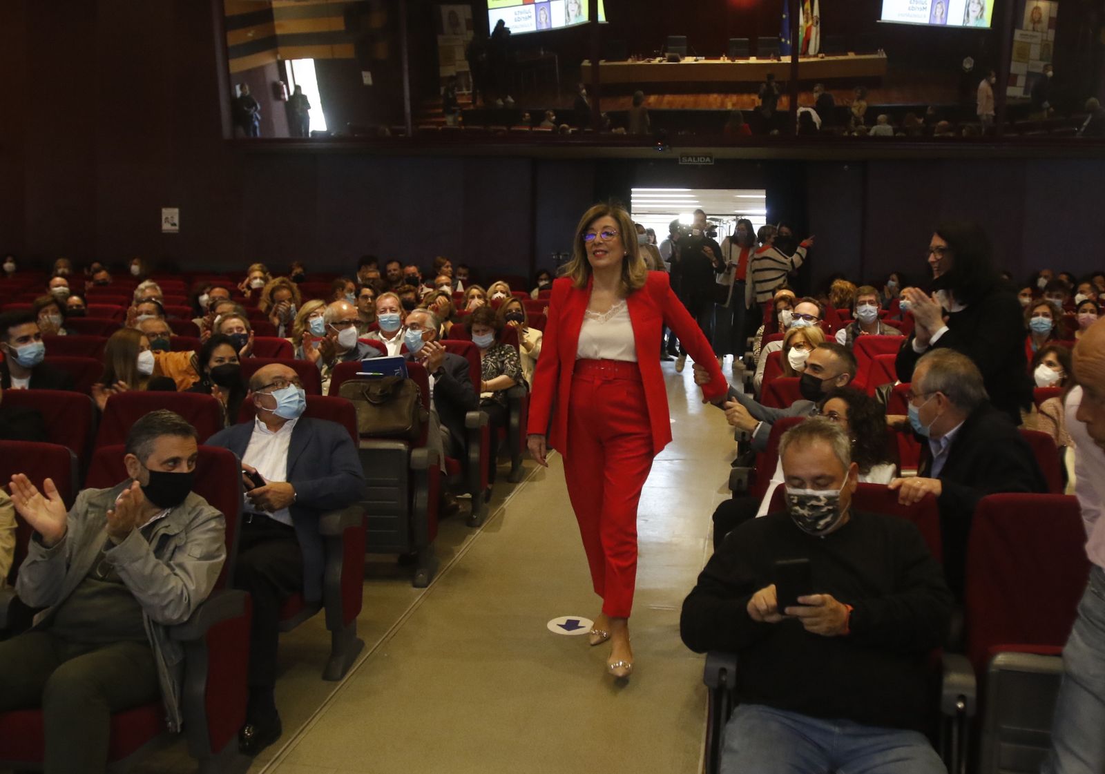 La presentación de la candidatura de Julieta Mérida, como rectora de la UCO, en imágenes