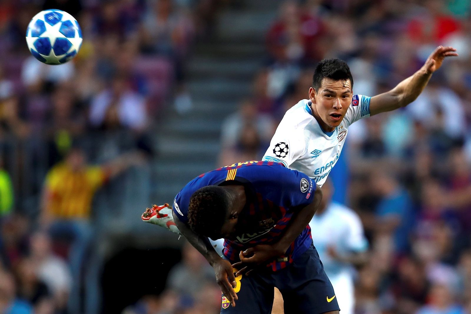 Las imágenes del Barcelona-PSV