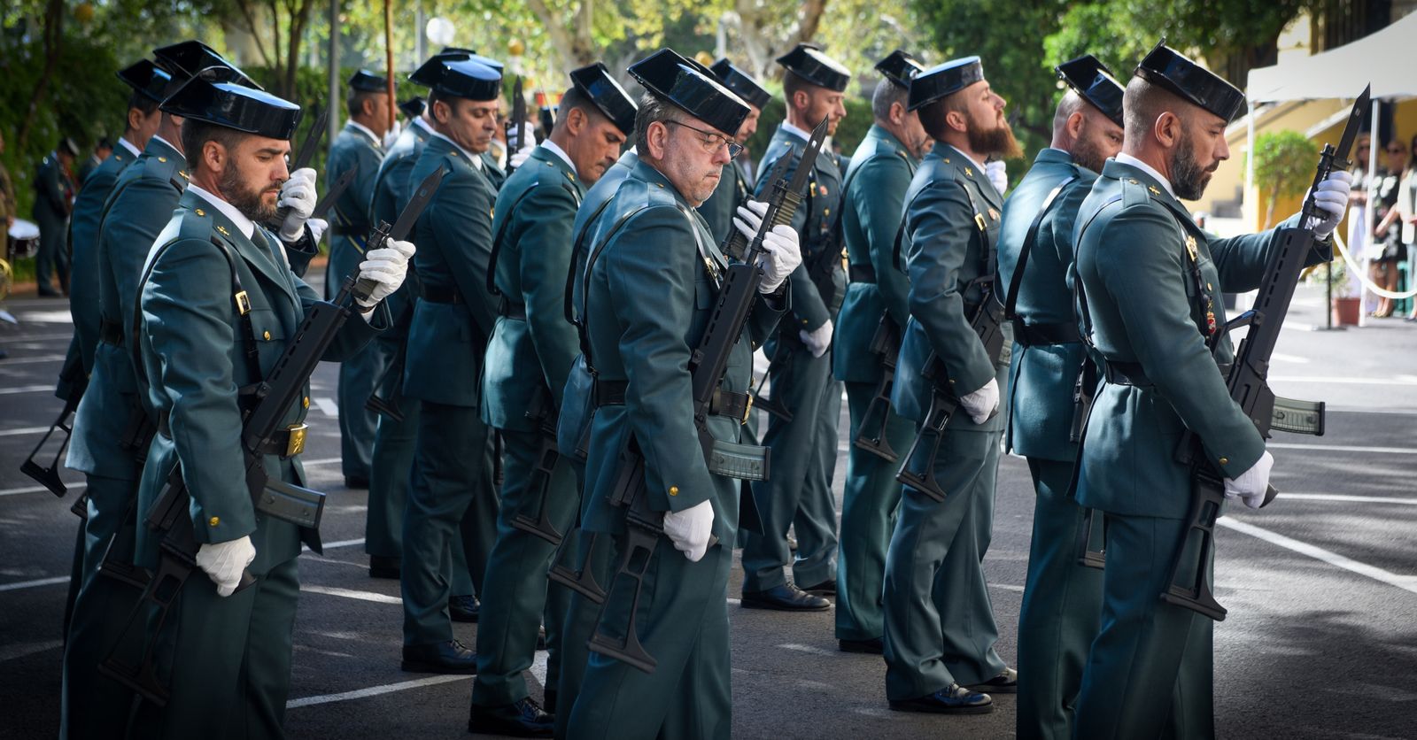 Imágenes del acto del día del Pilar de la Guardia Civil