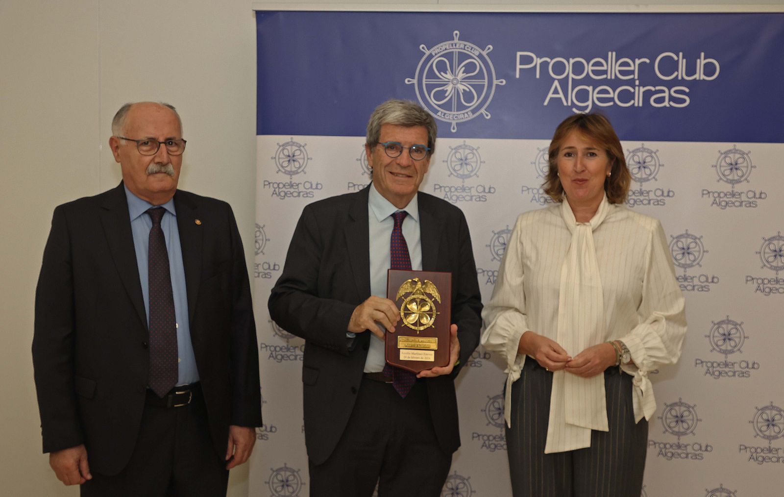 El almuerzo del Propeller Club de Algeciras con Aurelio Martínez, en imágenes