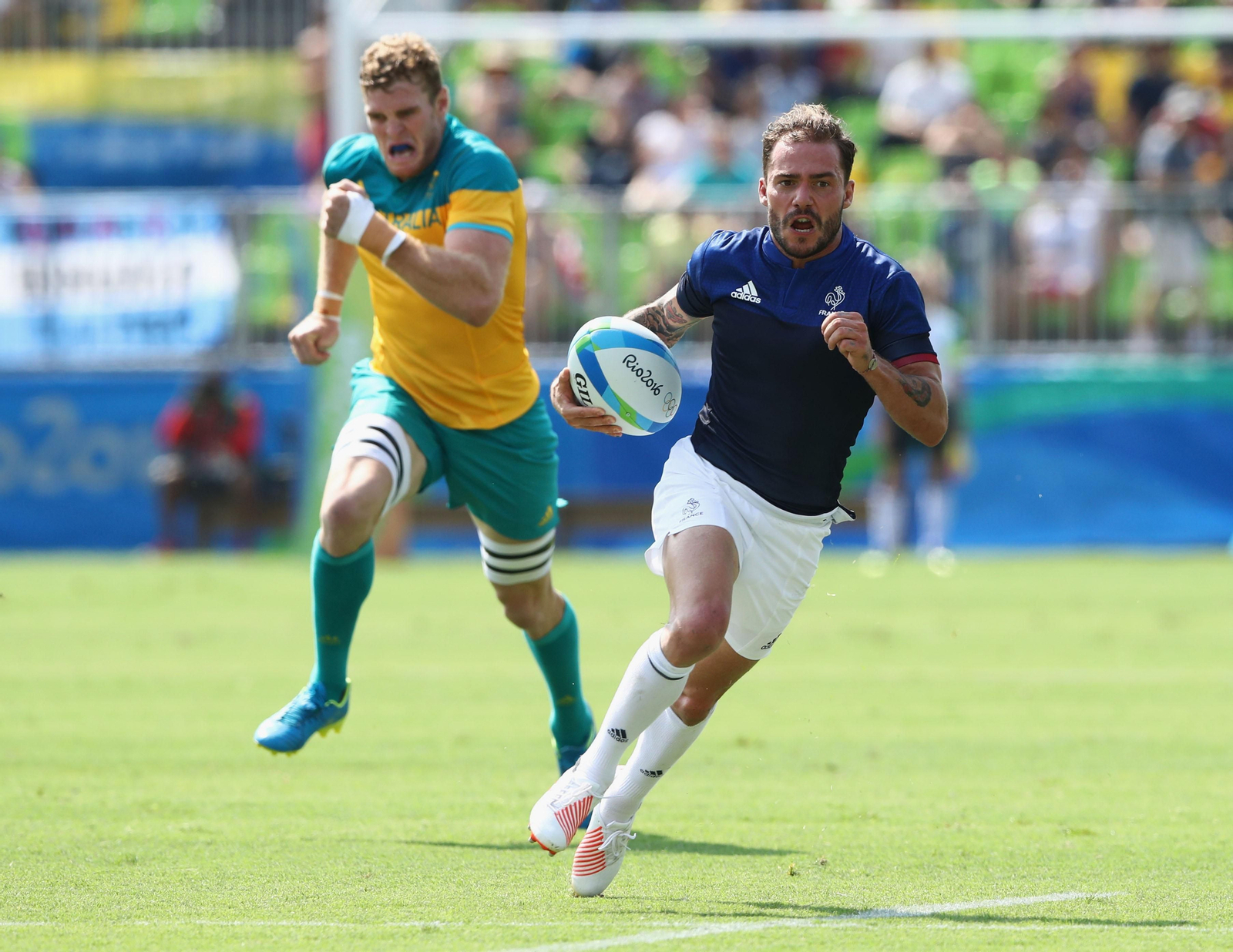 Terry Bouhraoua, con la camiseta de Francia en los Juegos Olímpicos de Río.