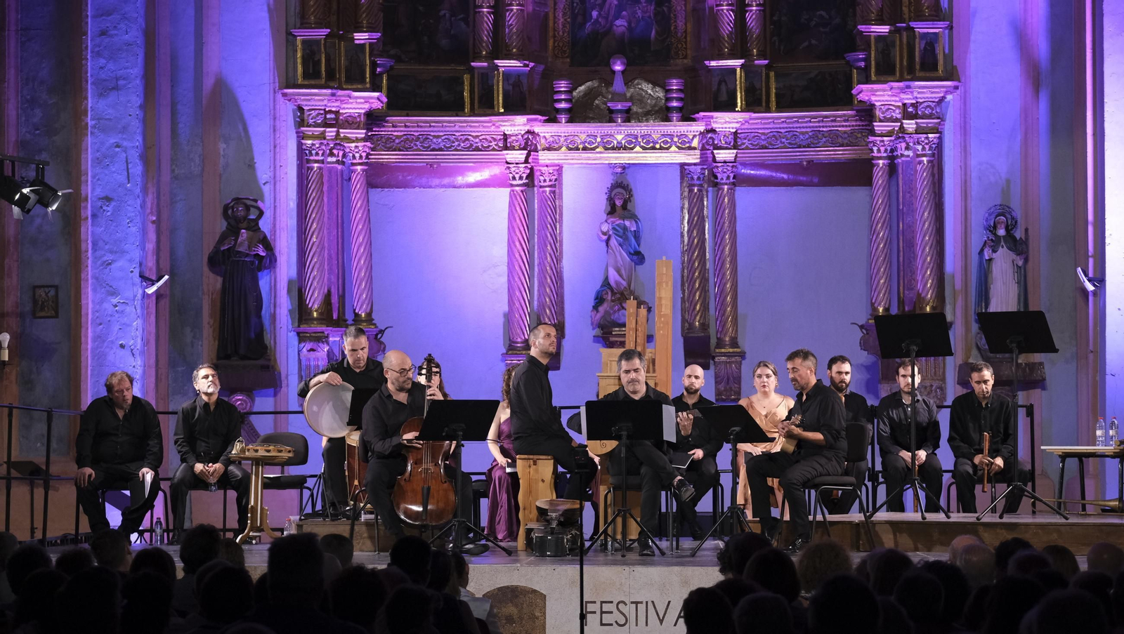 Concierto de Opera Omnia en el Festival de Vélez Blanco, en imágenes