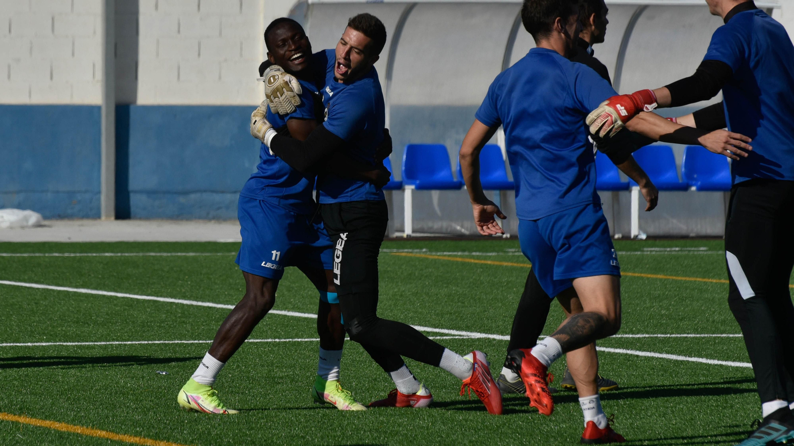 Las fotos del entrenamiento de la Balona