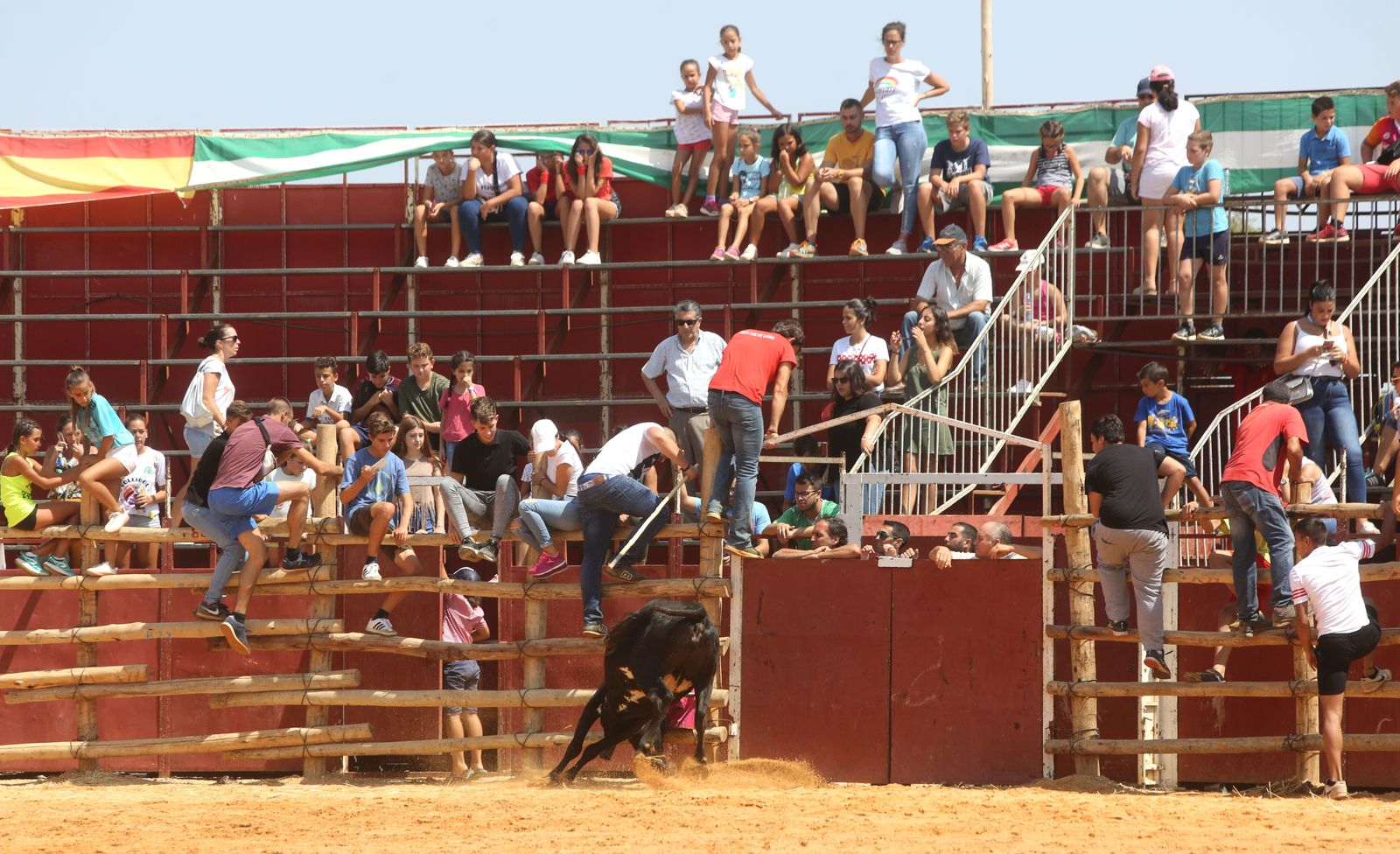 Capeas de Trigueros en imágenes
