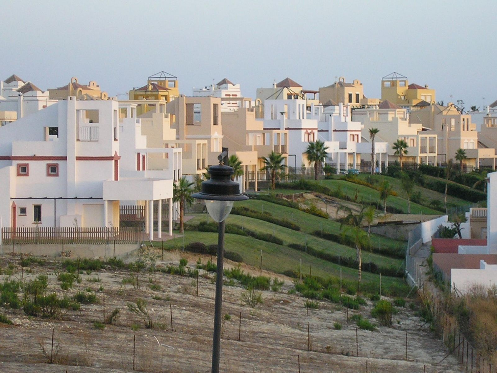 Una vista panorámica de la urbanización de Martín Miguel en la actualidad.