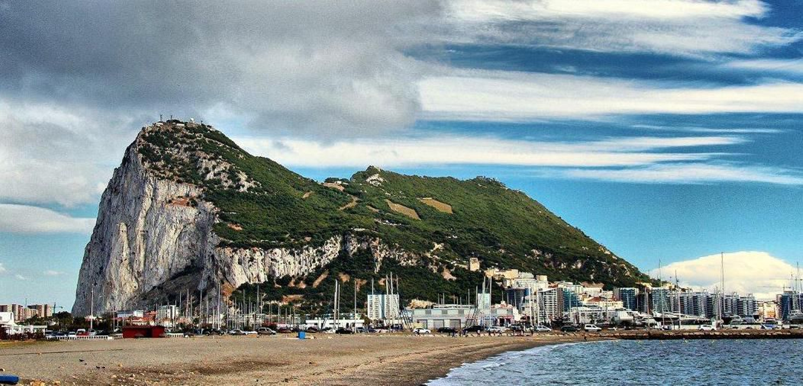 El Peñón de Gibraltar.
