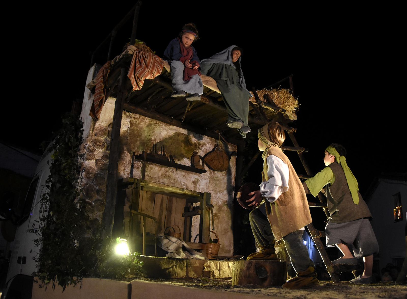 Imagen de archivo de la Cabalgata de Reyes Magos de Higuera.