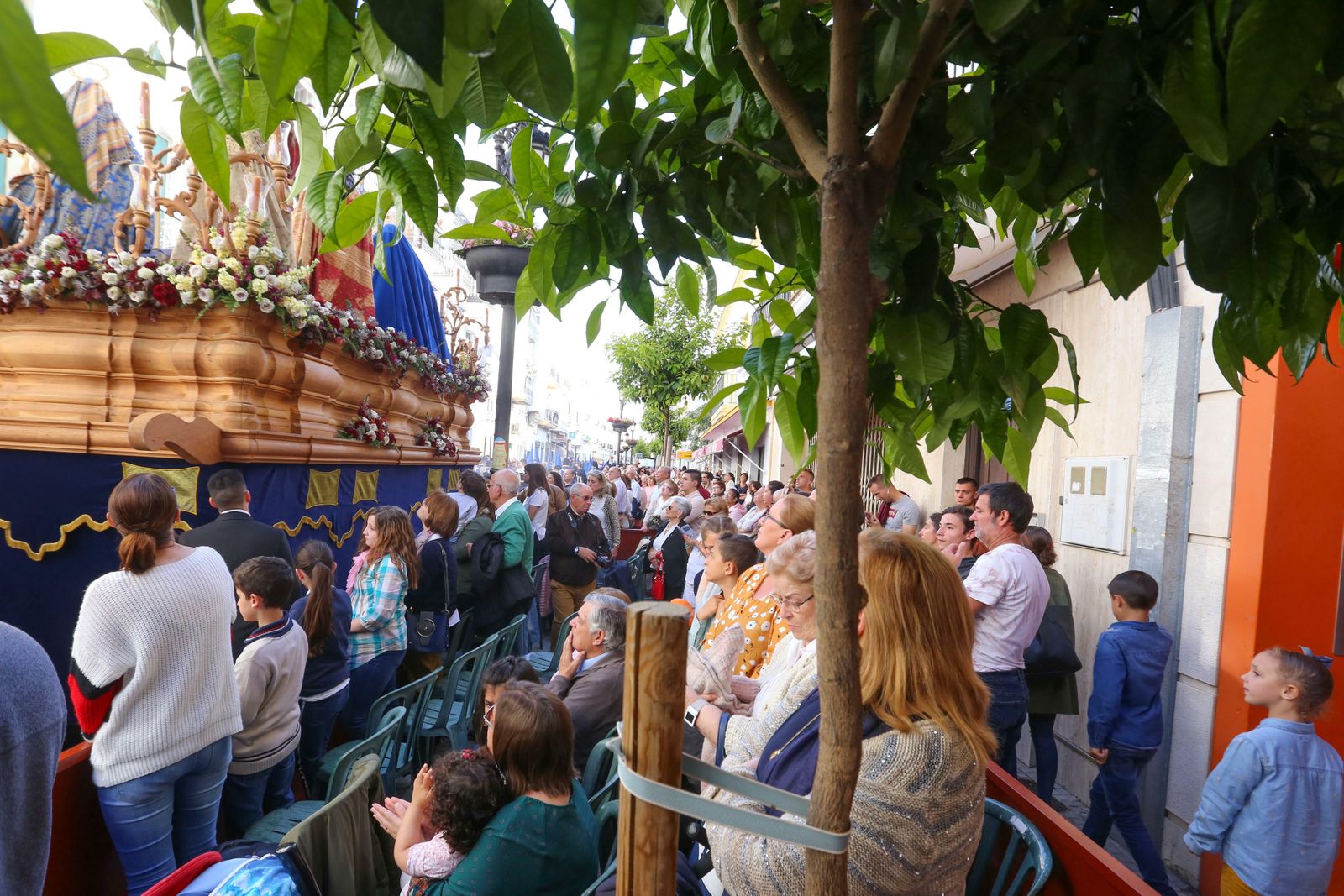 Imágenes de la procesión de Afligidos de Chiclana.