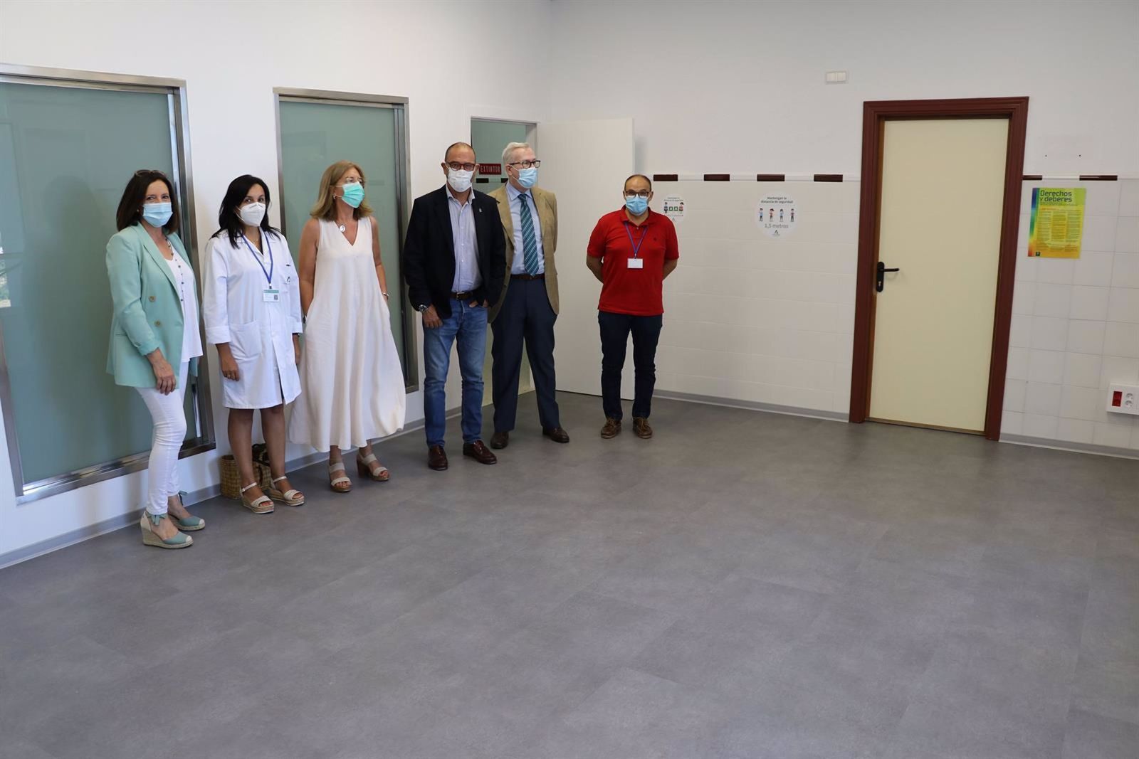 Visita a los nuevos espacios de los centros de salud de Ronda.