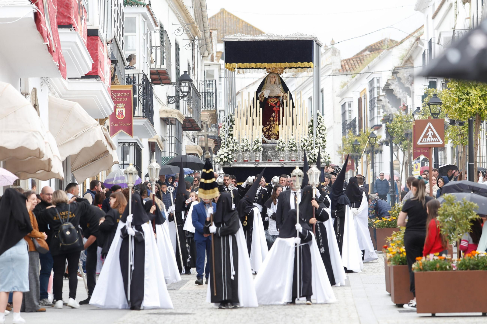 Fotos del Jueves Santo en San Roque: Buena Muerte