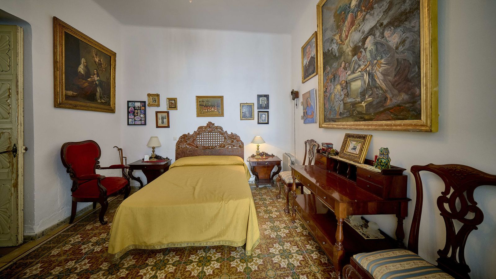 Interior de la finca en Antonio López 7.