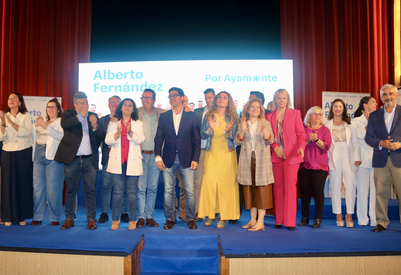 Presentación de la candidatura del PP de Ayamonte para las próximas elecciones