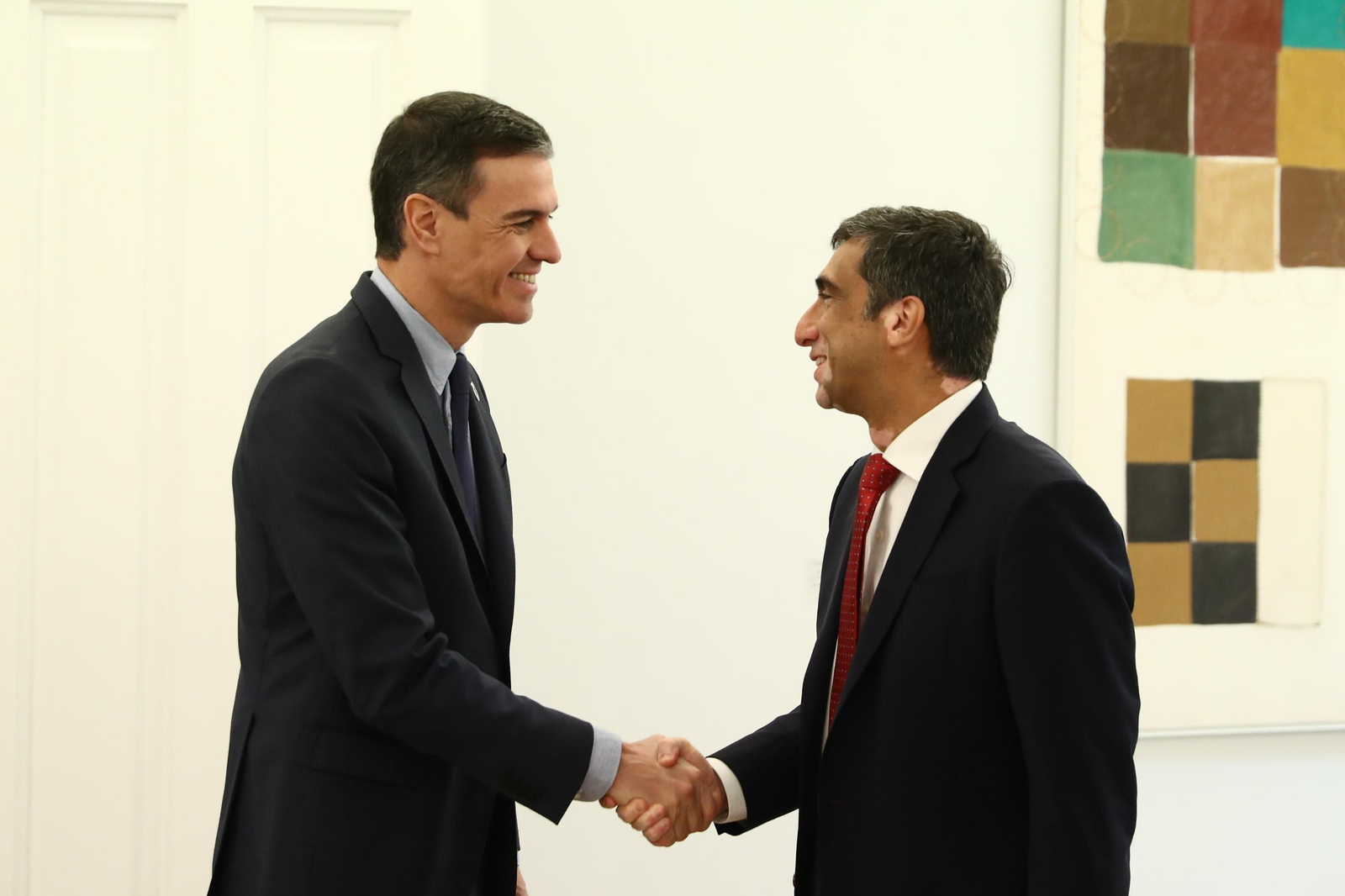 Pedro Sánchez se reúne con el consejero delegado de GlobalLogic