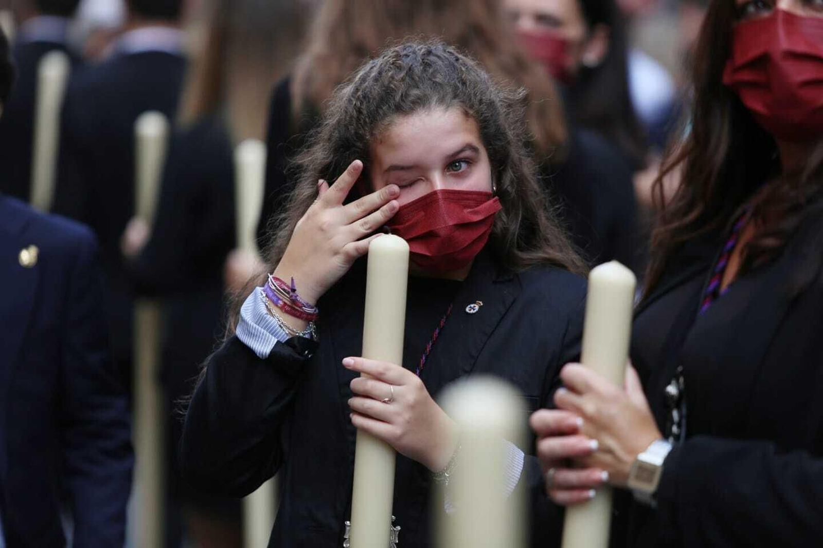 Las fotos del Rescate en la procesión Magna de Málaga