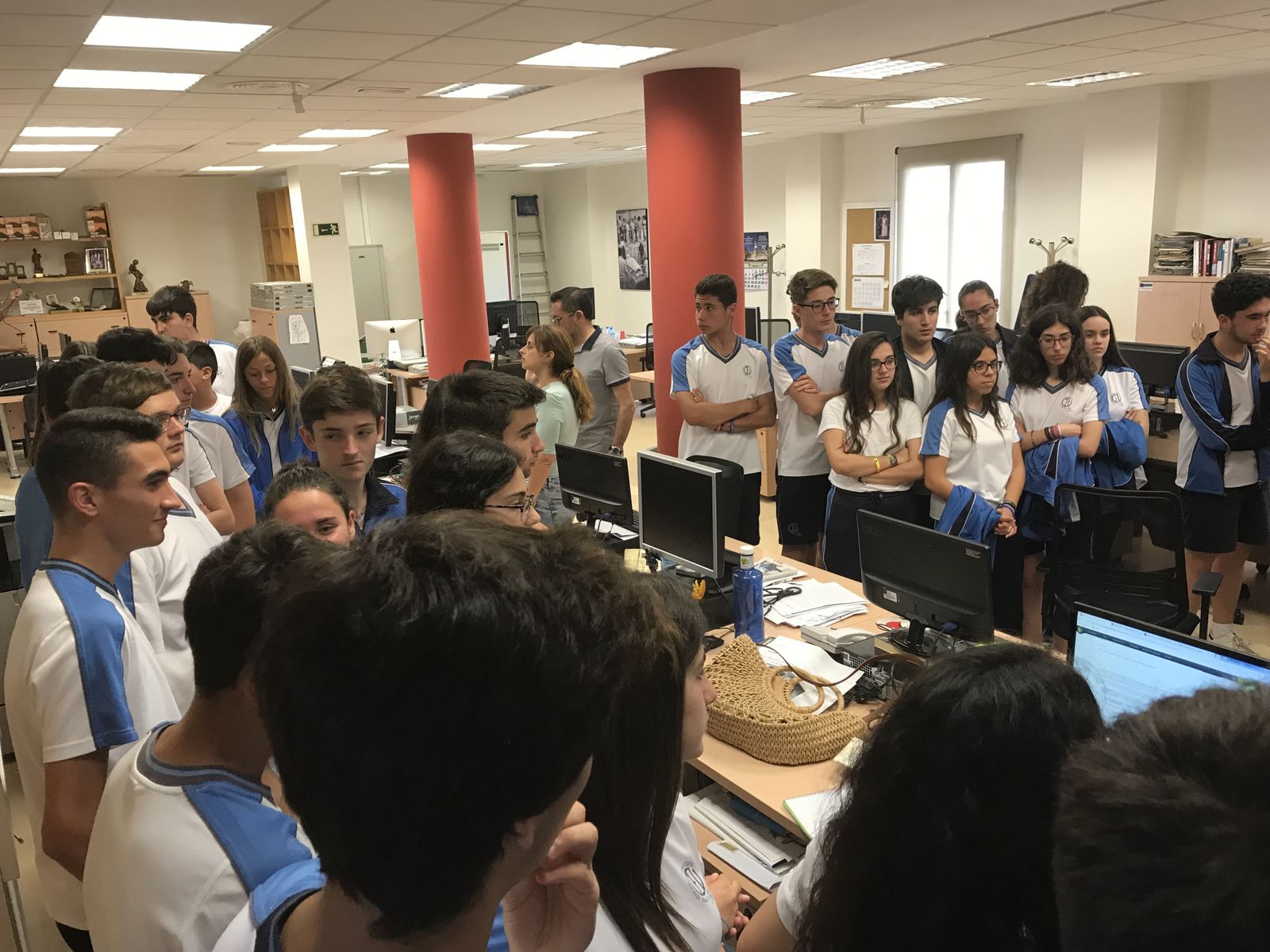 Visita del colegio Divino Salvador de Vejer