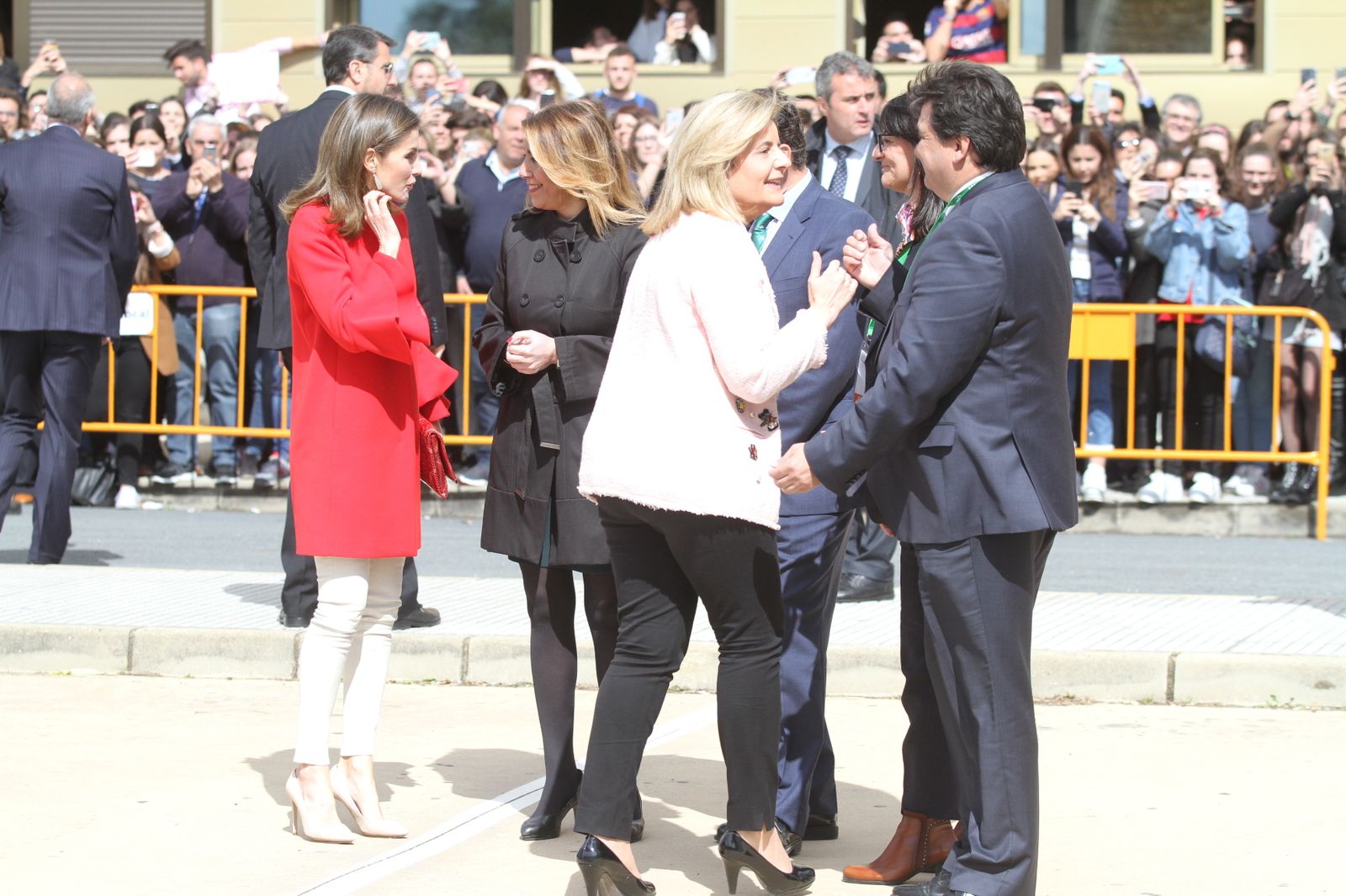 Imágenes de la visita de la reina Letizia a Huelva