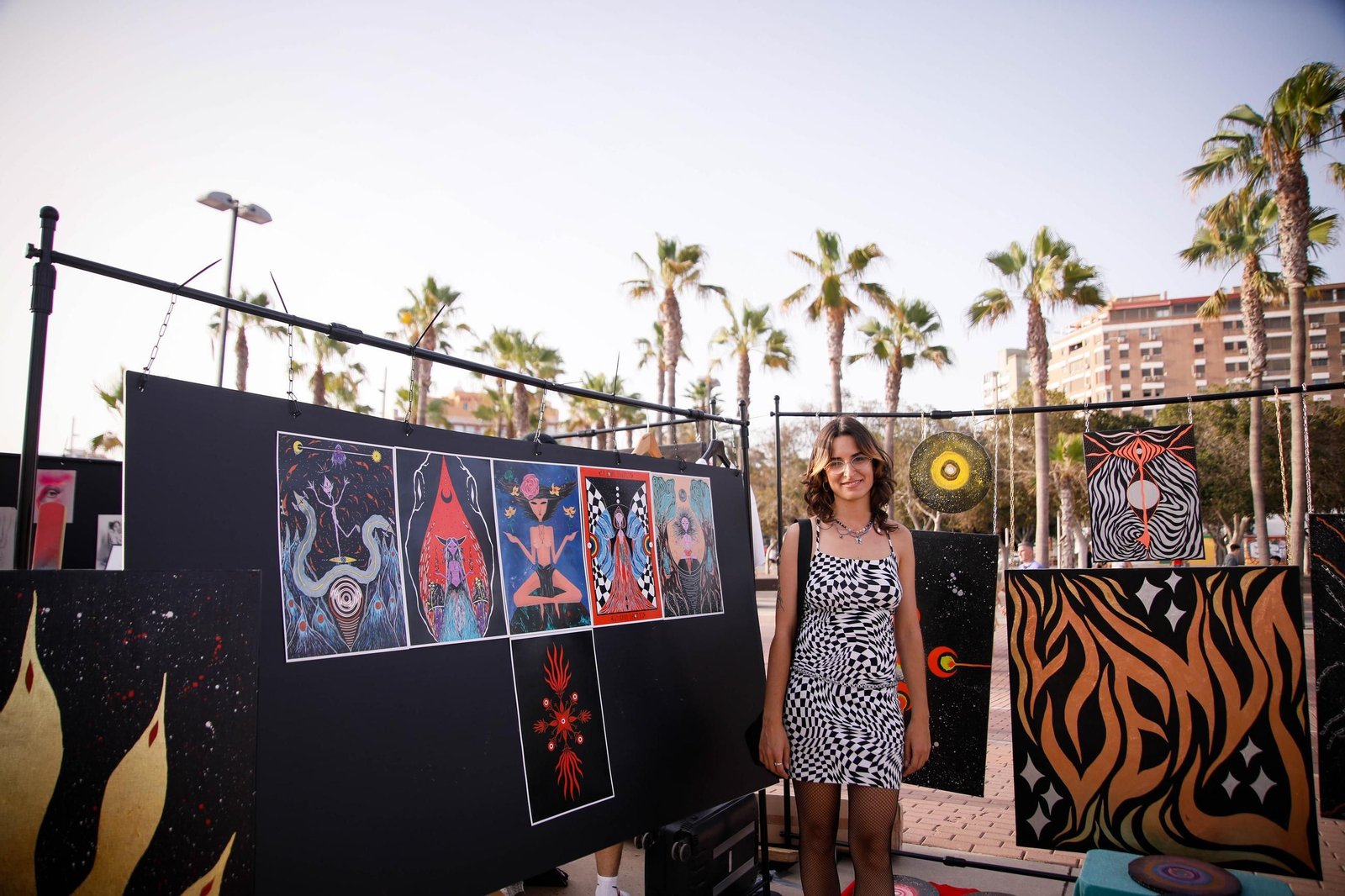 Imágenes del Festival AlmeriArt en el Parque de las Almadrabillas