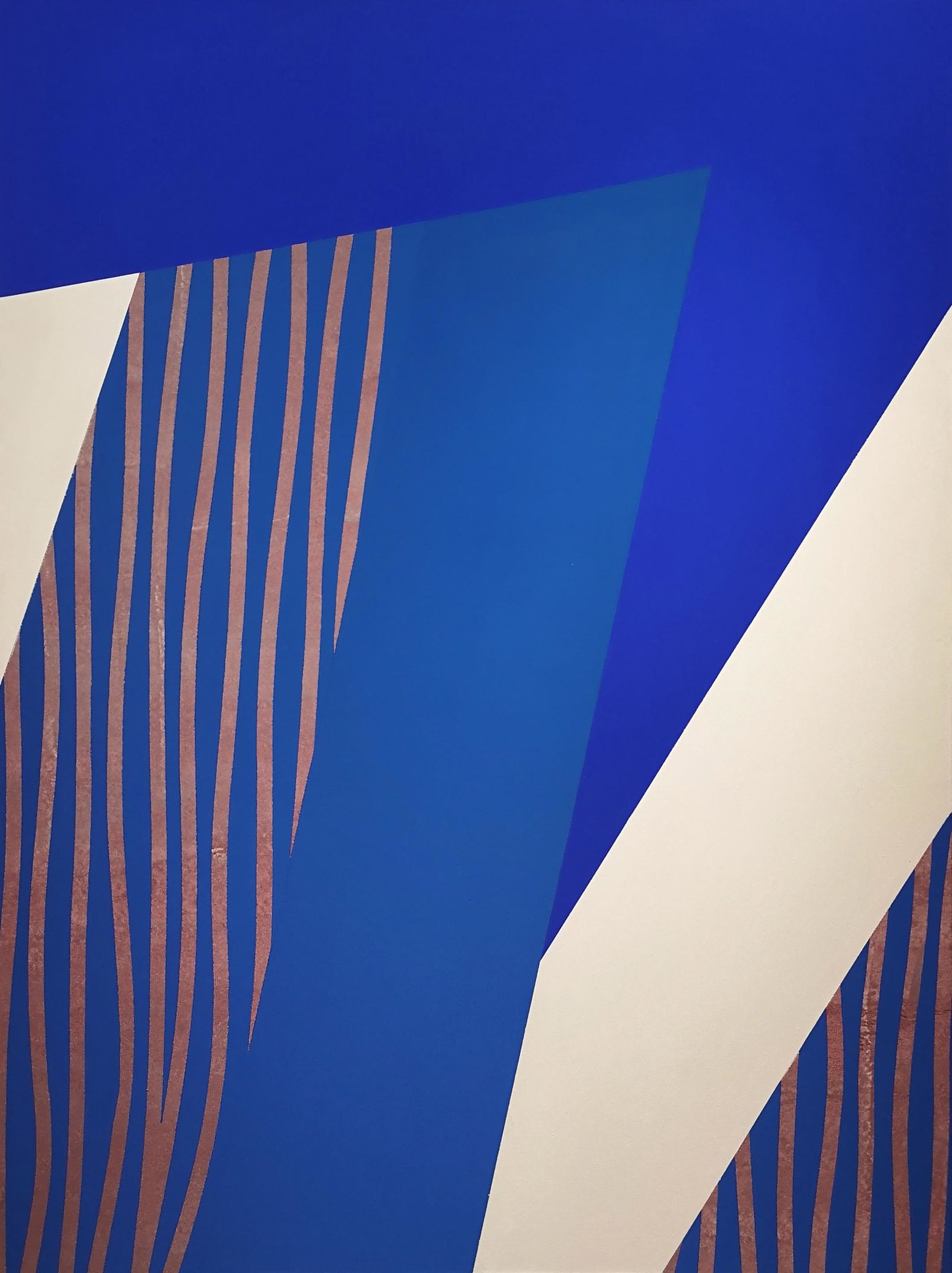 Una de las obras presentes en la exposición 'Luces de carnaval'.