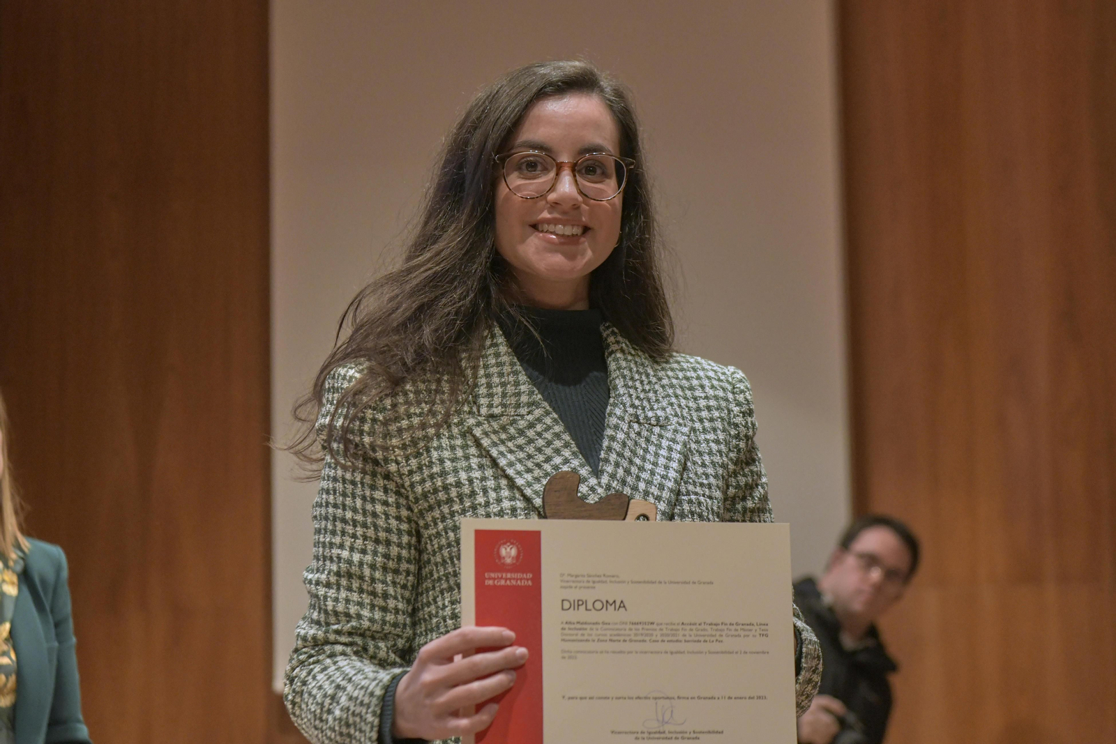 Entrega de la primera edición de los premios a los mejores trabajos fin de grado, fin de máster y tesis doctorales del ámbito de la igualdad y la inclusión en la UGR en imágenes