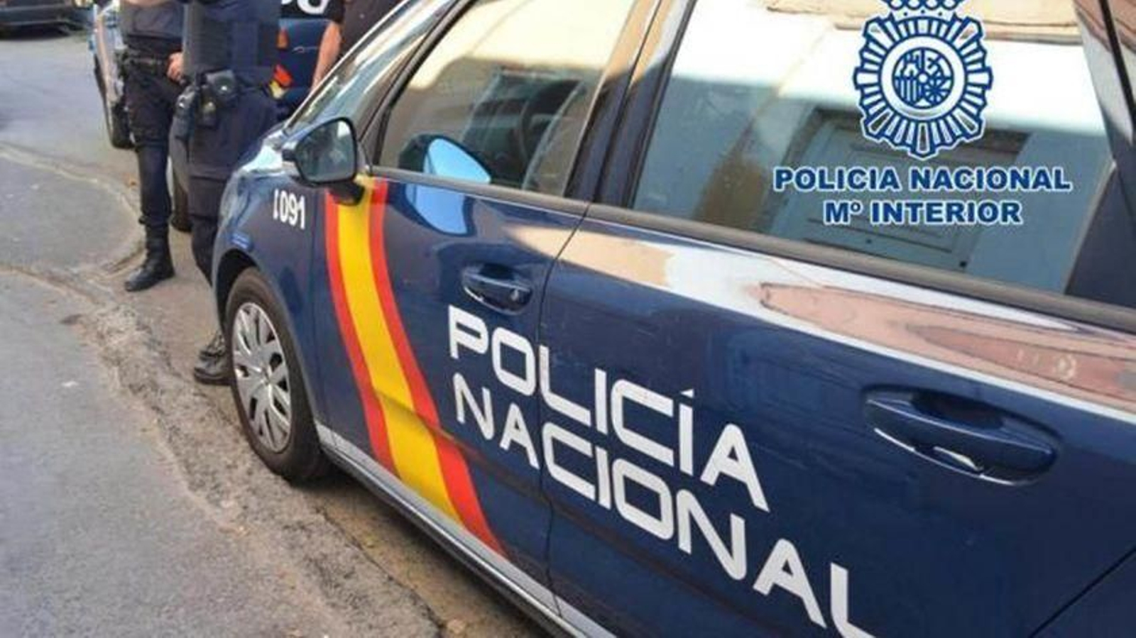 Un patrullero de la Policía Nacional.