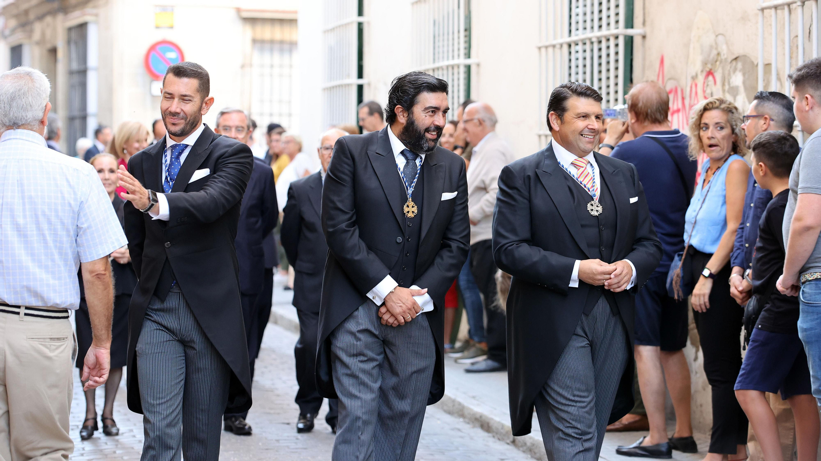 Procesión de la Virgen de la Merced por Jerez