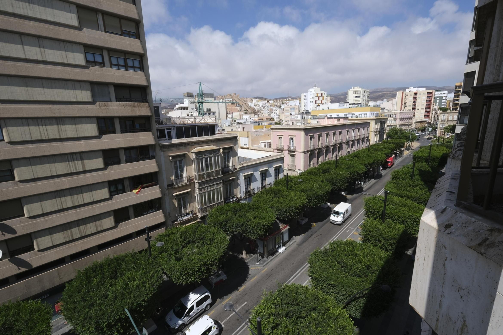 Zona de oficinas en el Paseo de Almería.