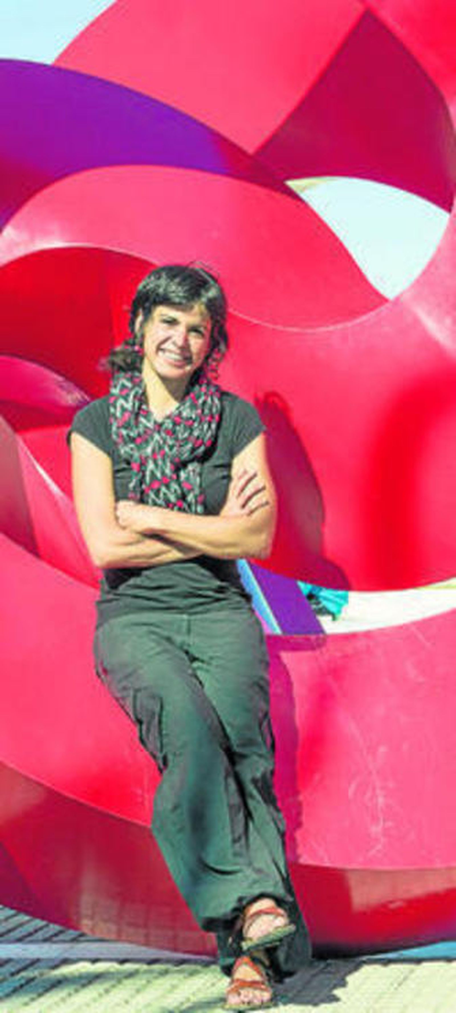 Teresa Rodríguez (Rota, 1982), en Cádiz el pasado viernes.