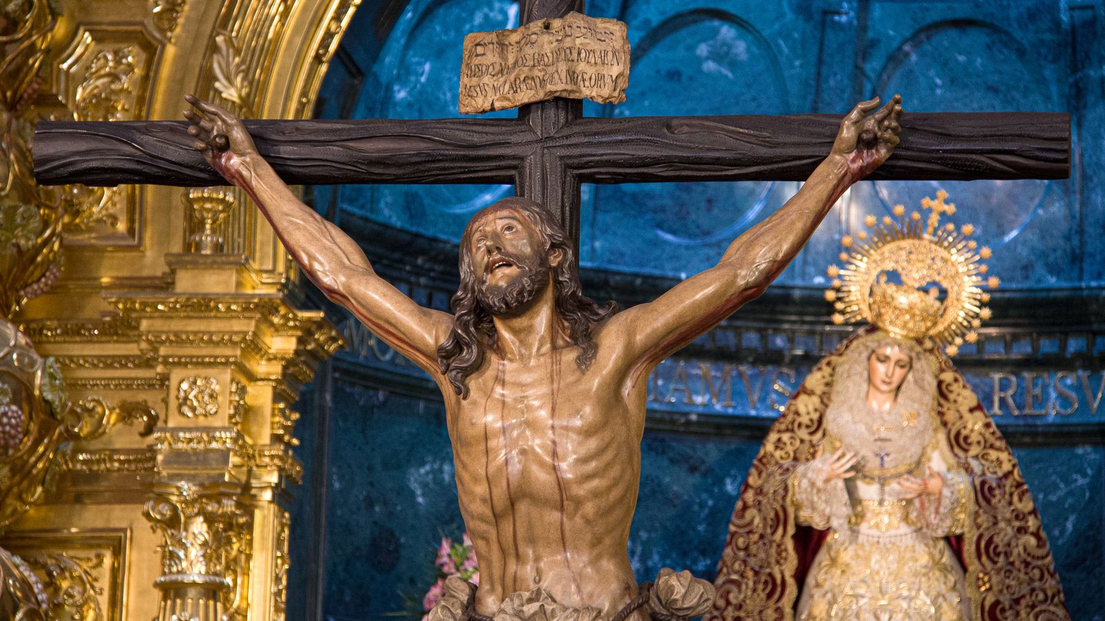 Viernes Santo en pandemia: El Cachorro, en imágenes