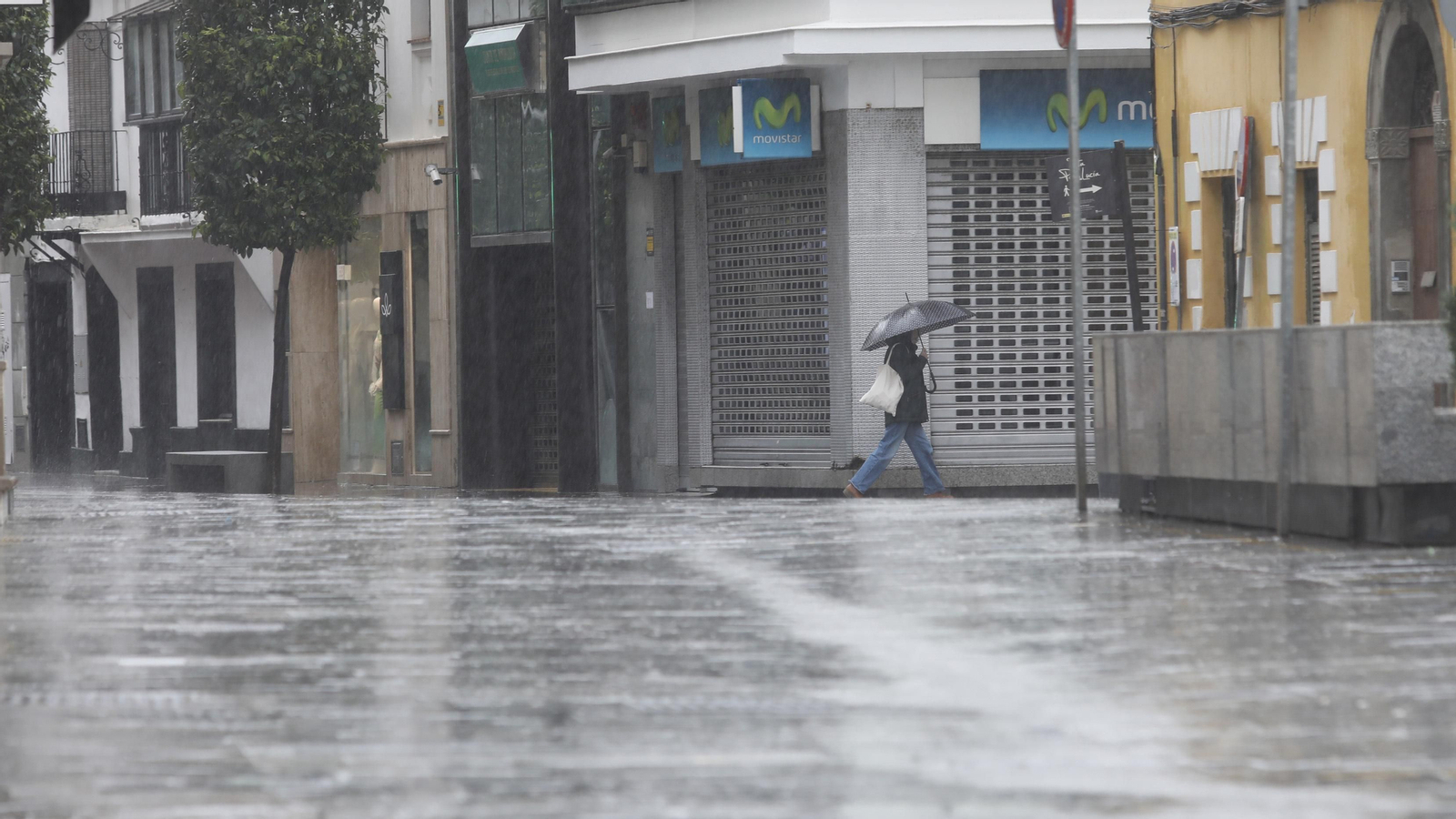 Fotos de la borrasca Nelson en el Campo de Gibraltar