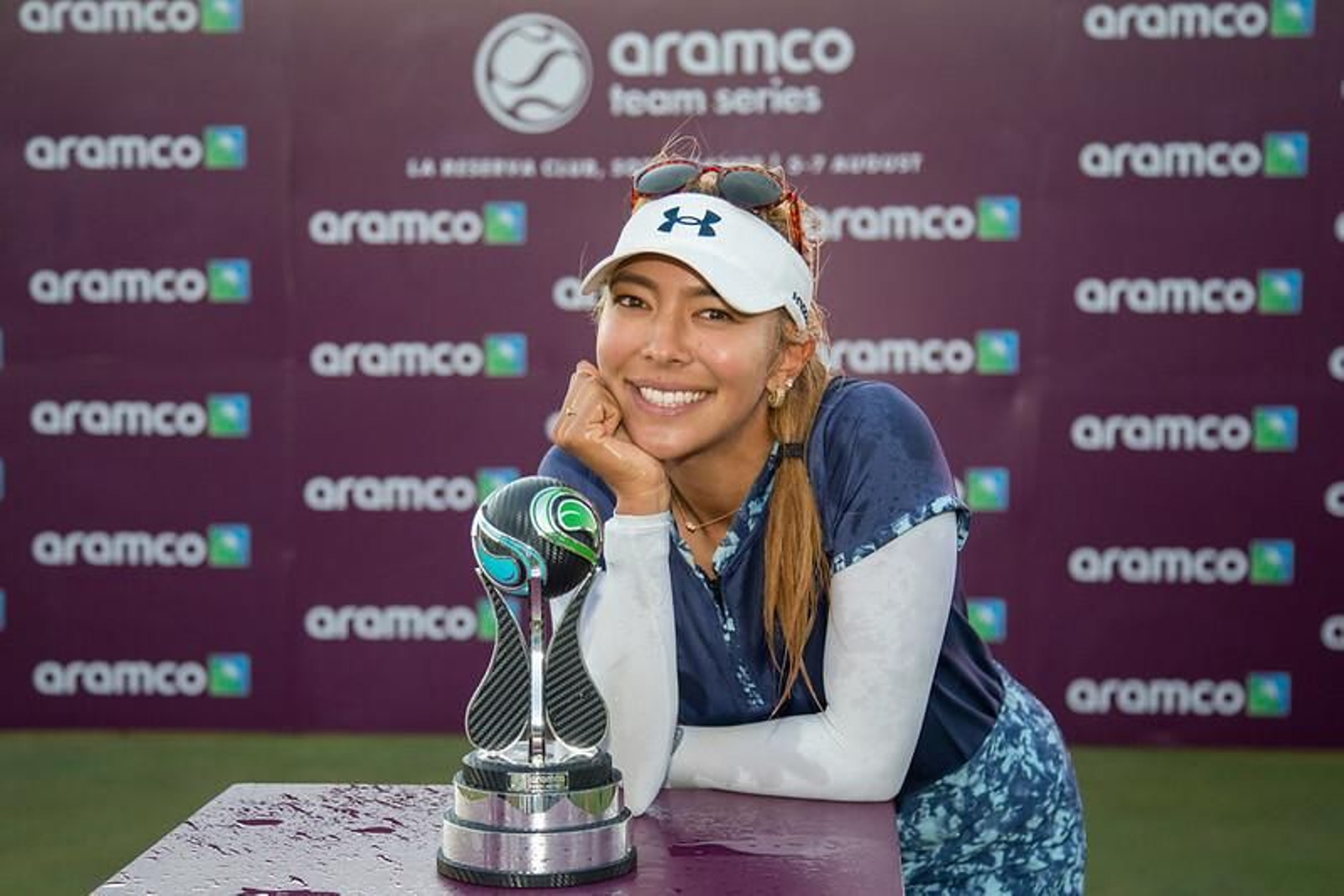 Alison Lee fue la ganadora estadounidense del Aramco Team Series Sotogrande del año pasado.