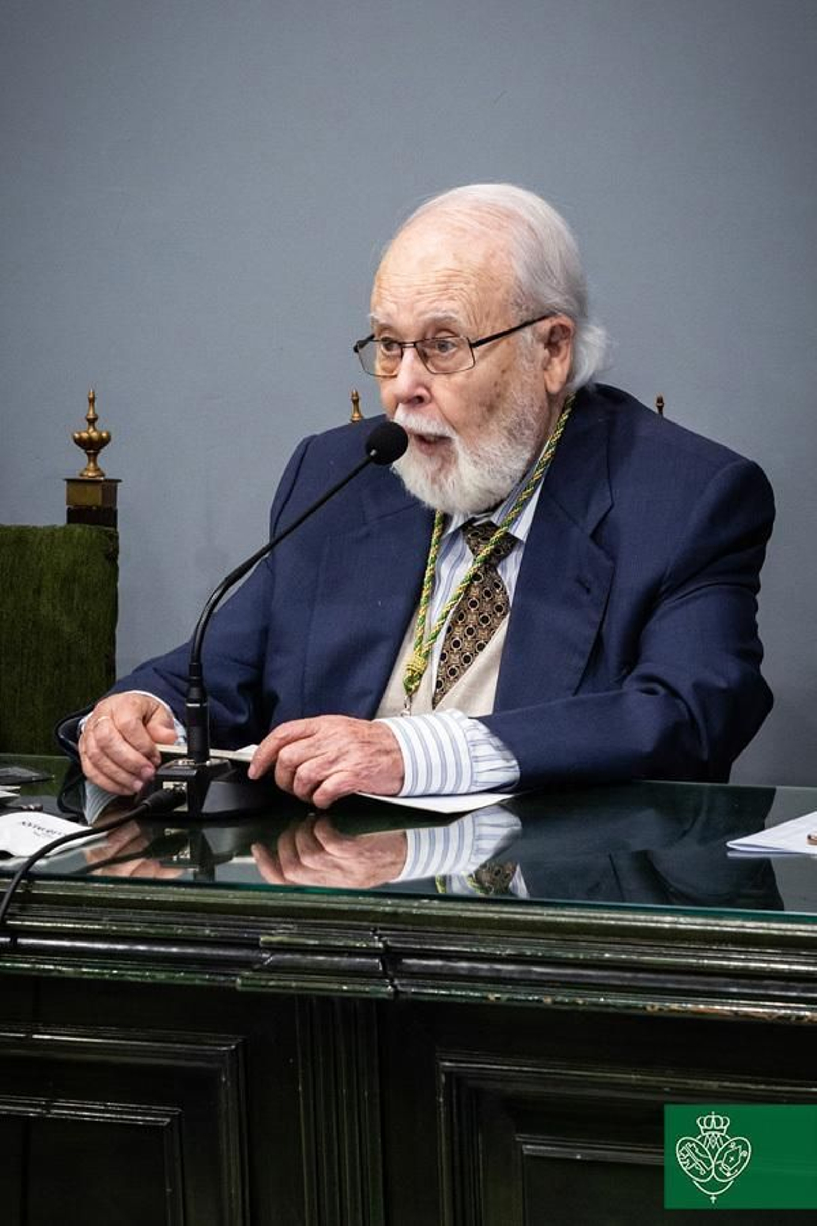 José Andreu en el aula de la Experiencia de la Macarena