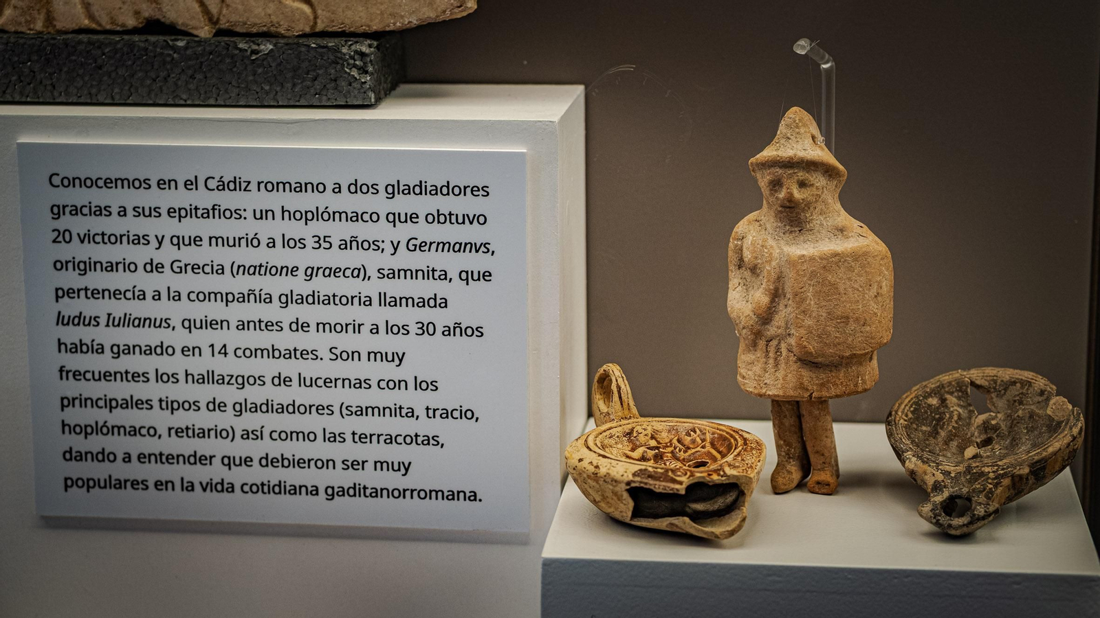 Las imágenes de la exposición VRBS IVLIA GADITANA en la Casa Pinillos del Museo de Cádiz
