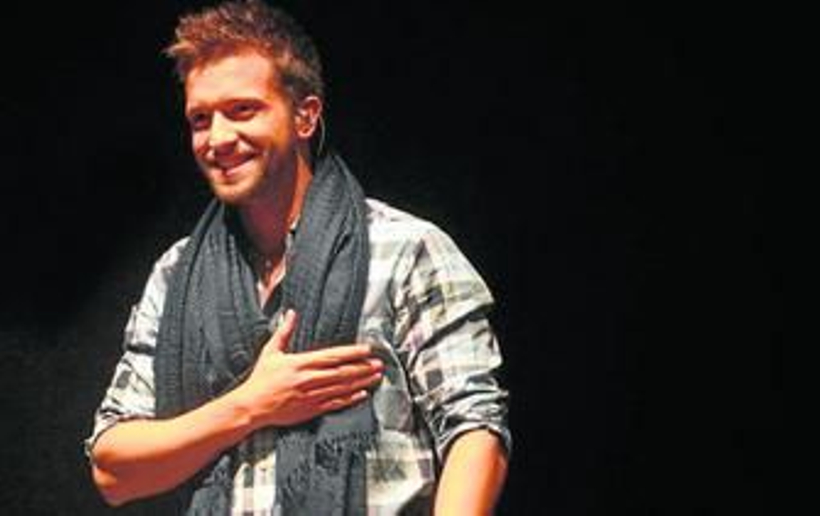 Pablo Alborán, en una actuación reciente.