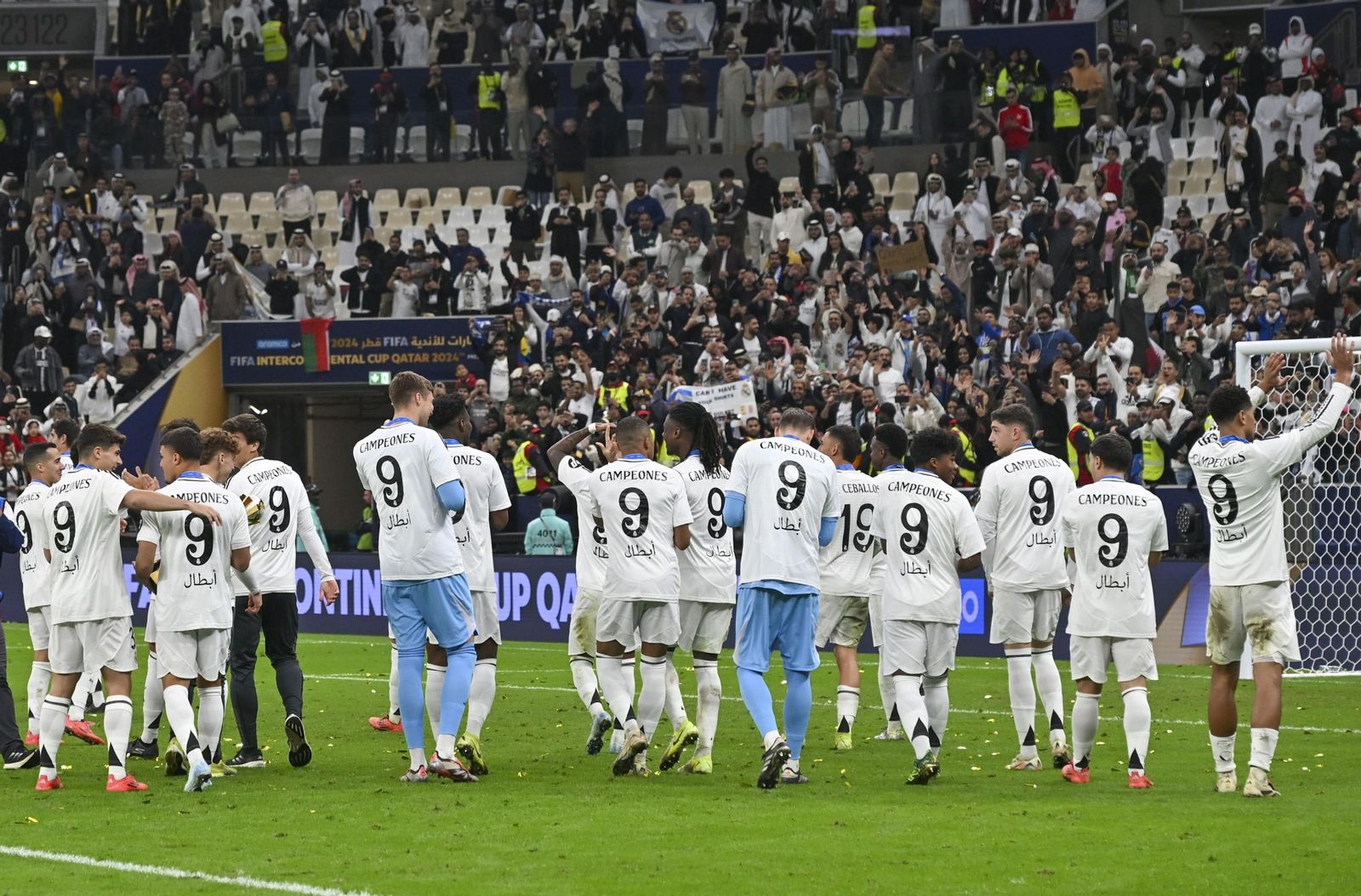 Las fotos del cuartos título mundial del Real Madrid