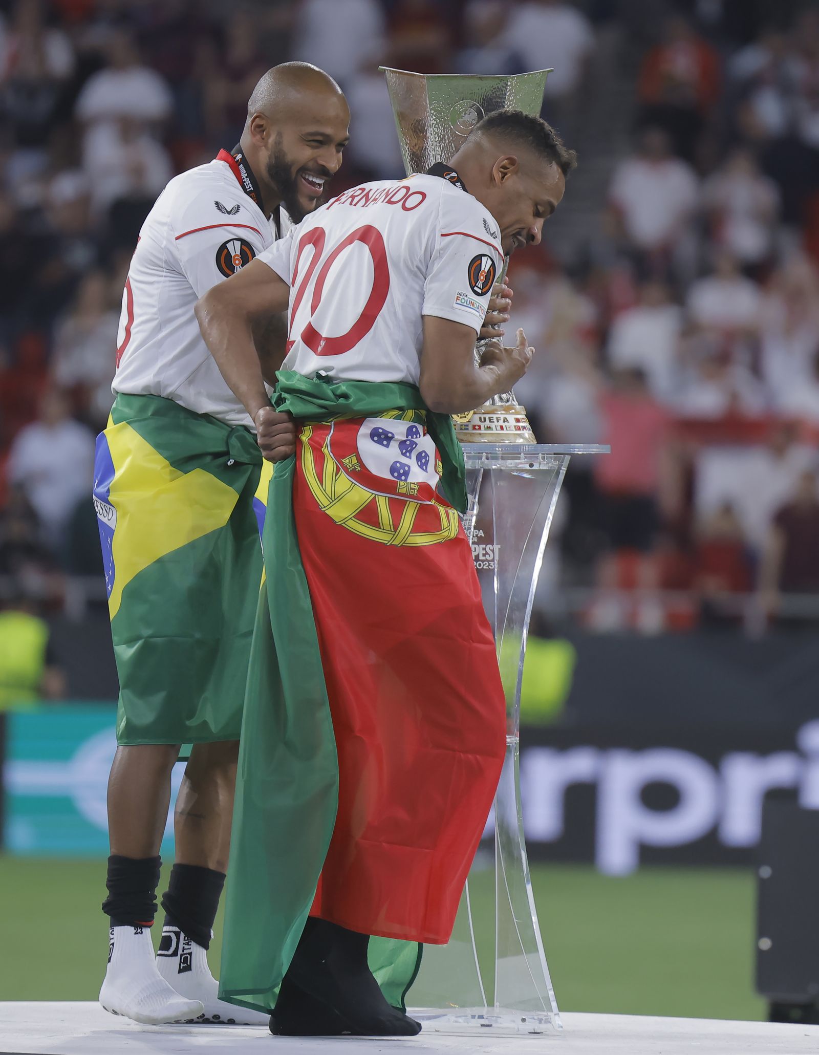 Las imágenes de la celebración del Sevilla fc