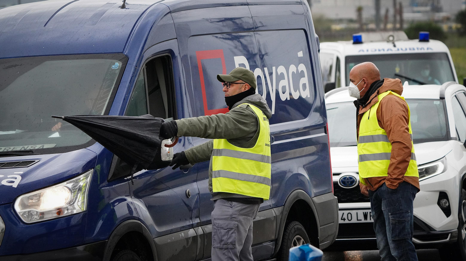 Segundo día de huelga del transporte en Jerez