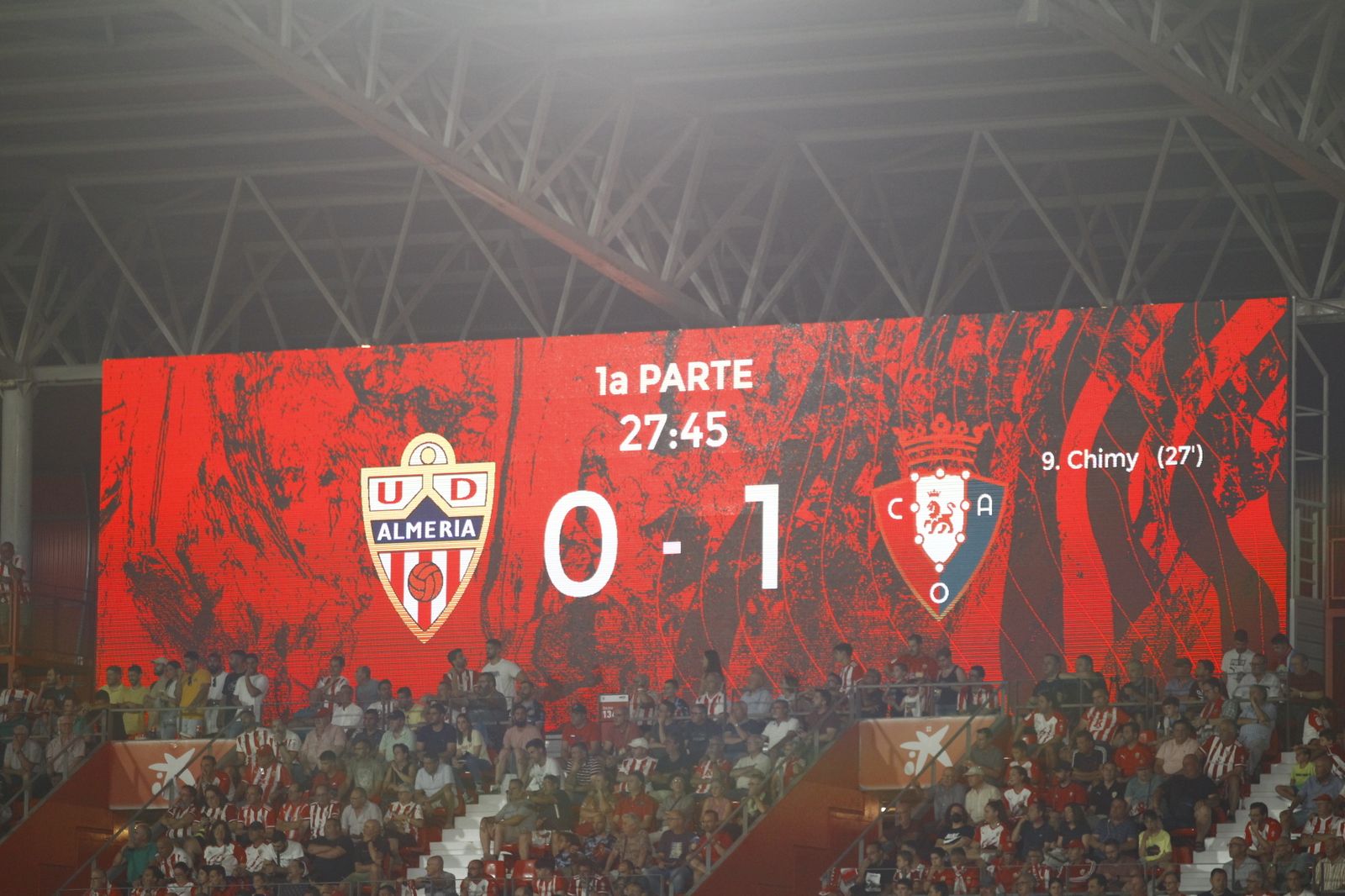 Imágenes del partido U.D. Almería-C.A. Osasuna