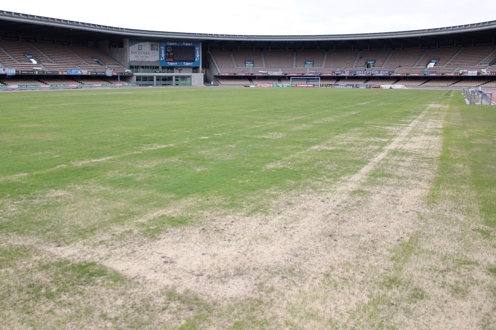 Chapín se encuentra en pleno proceso de resiembra.