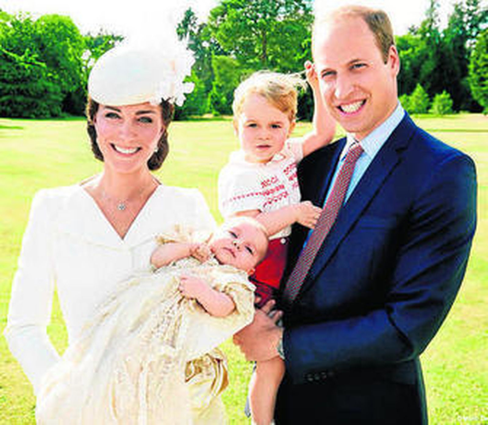 El bautizo de Carlota según Testino