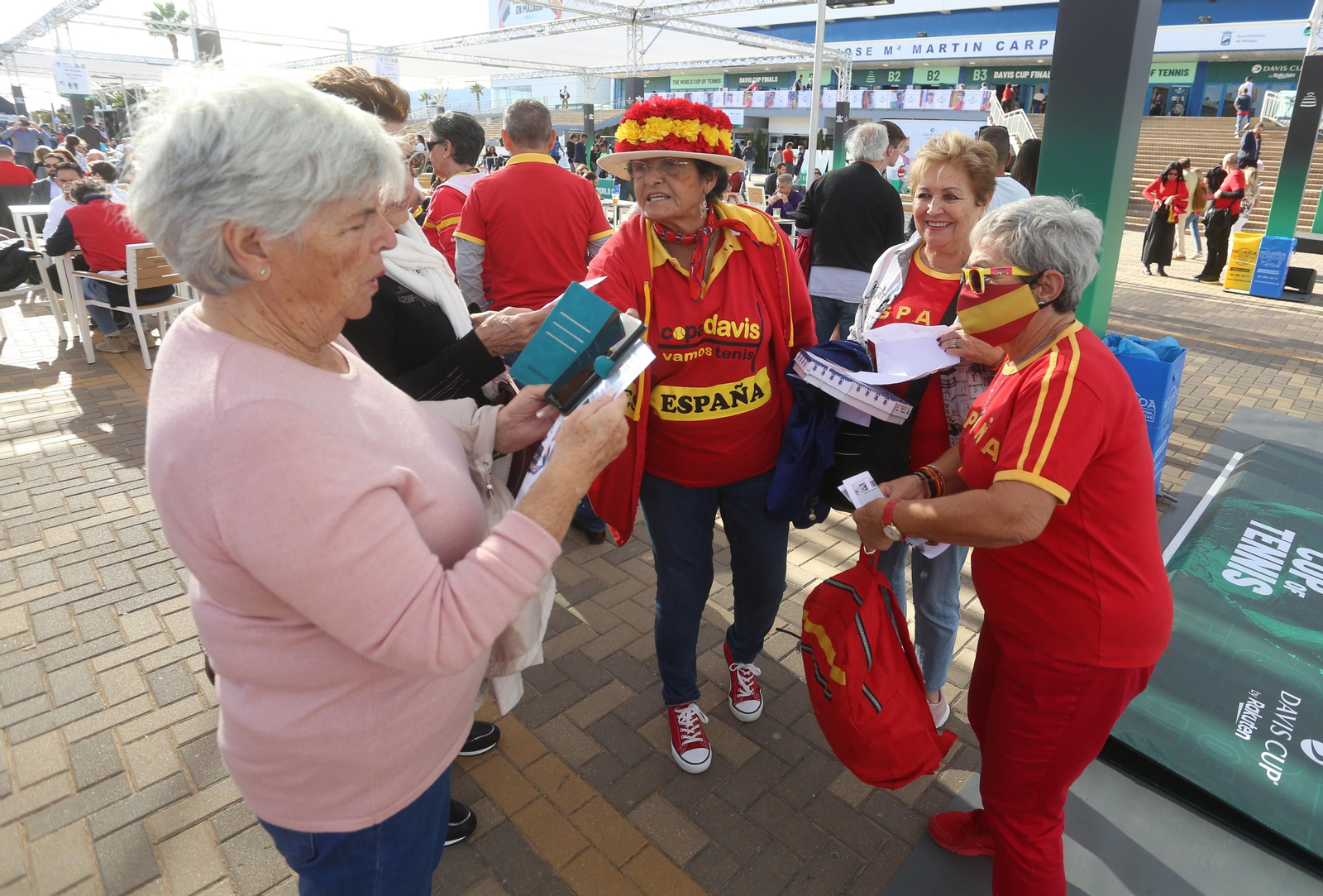 Las fotos de la Copa Davis en Málaga Las fotos de la Copa Davis en Málaga