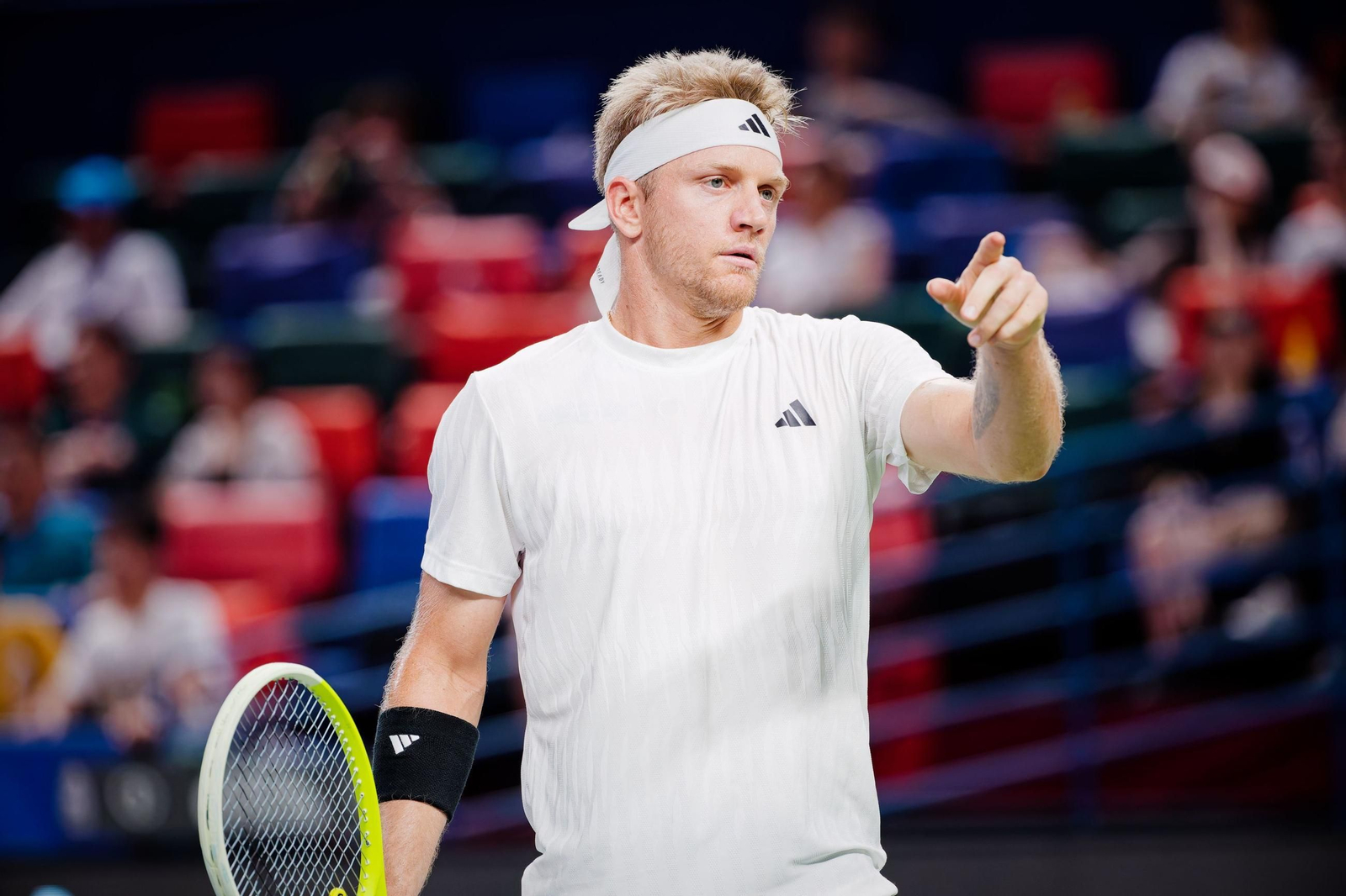 Alejandro Davidovich, en acción.