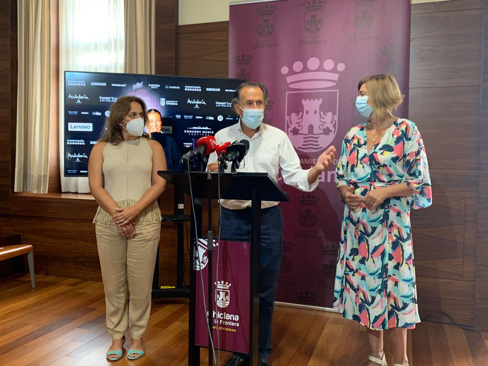 Comparecencia de los responsables municipales en la jornada del miércoles para hacer un balance del verano.