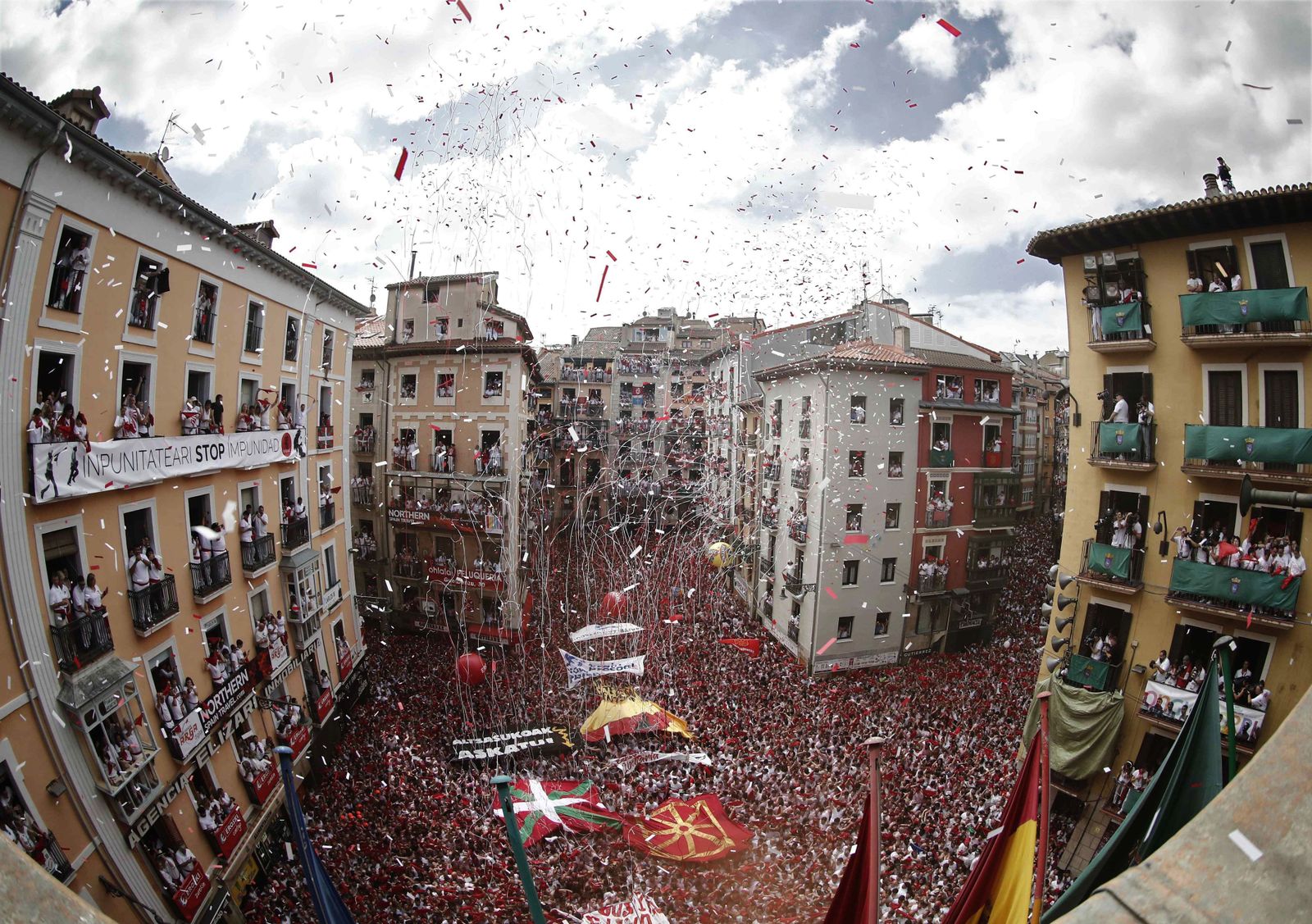 Las imágenes del Chupinazo