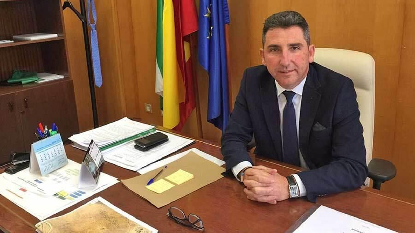 El delegado territorial de Agricultura, Álvaro Burgos.