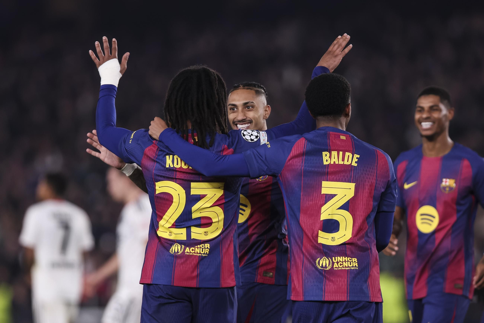 Las fotos del Barcelona-Eintracht Frankfurt