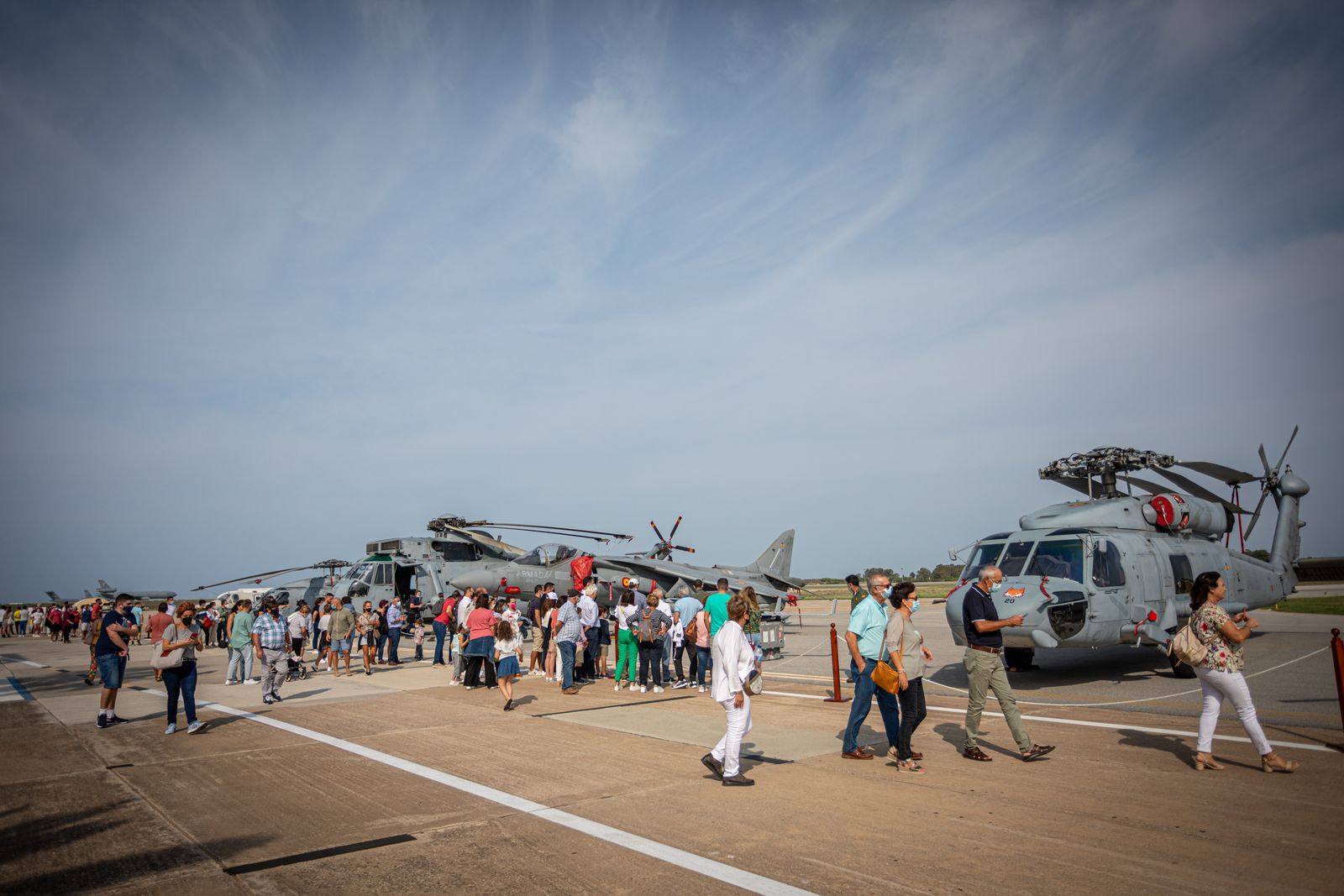 Imágenes de la jornada de puertas abiertas en la Base Naval de Rota