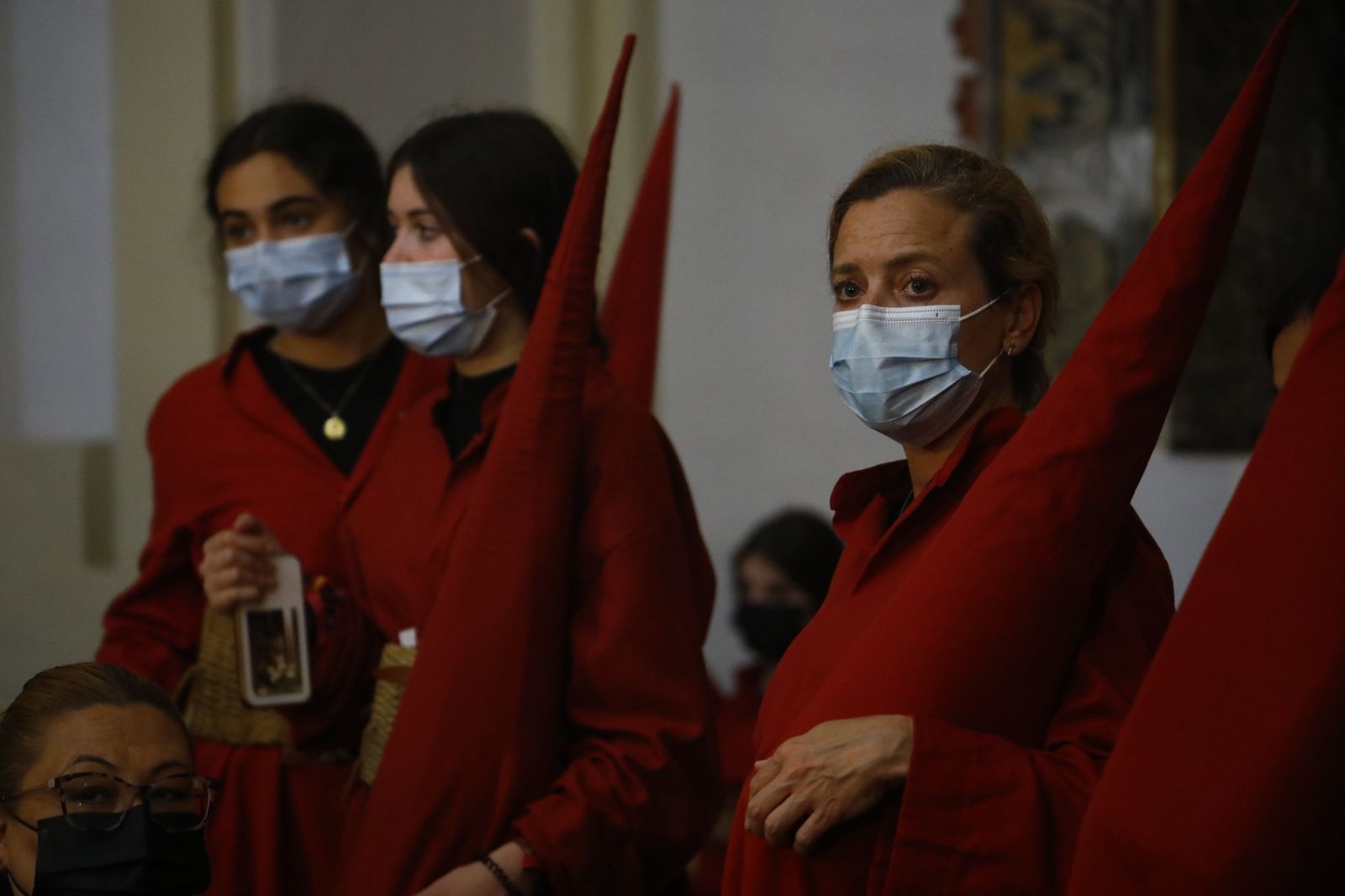 El Buen Suceso suspende su procesión del Martes Santo, en imágenes
